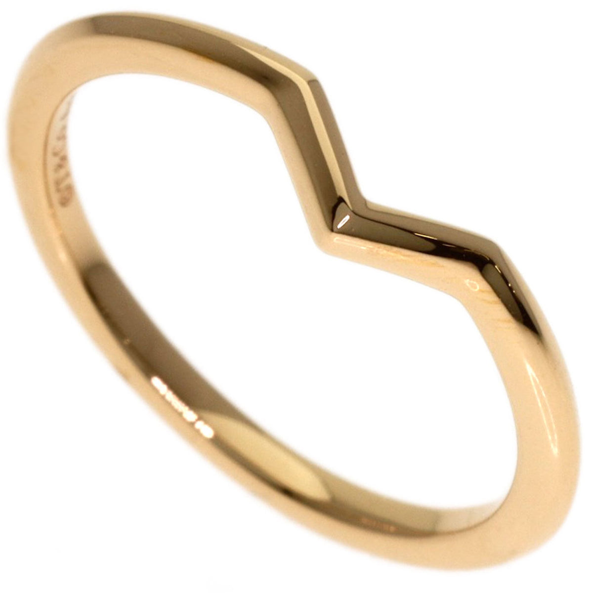 Tiffany Pink Gold (18K) Band Ring (Pre-Owned)