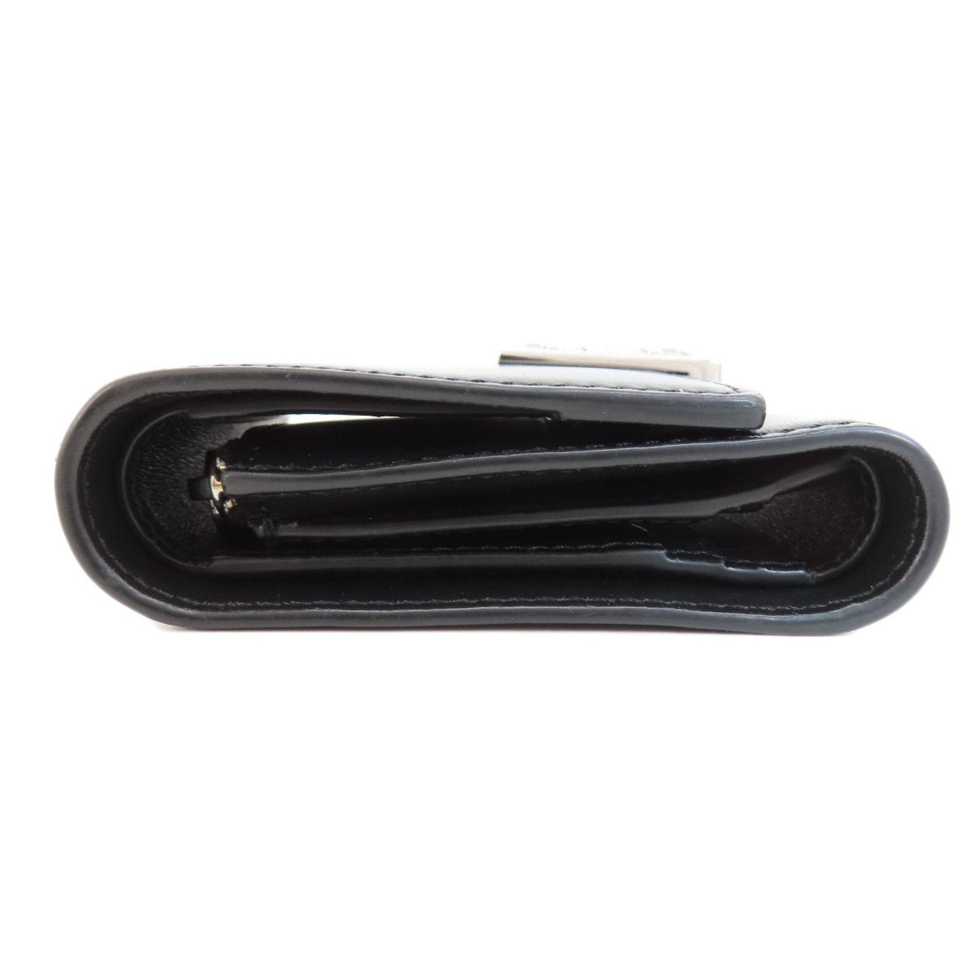 Givenchy Black Leather Wallet (Tri-Fold) (Pre-Owned)