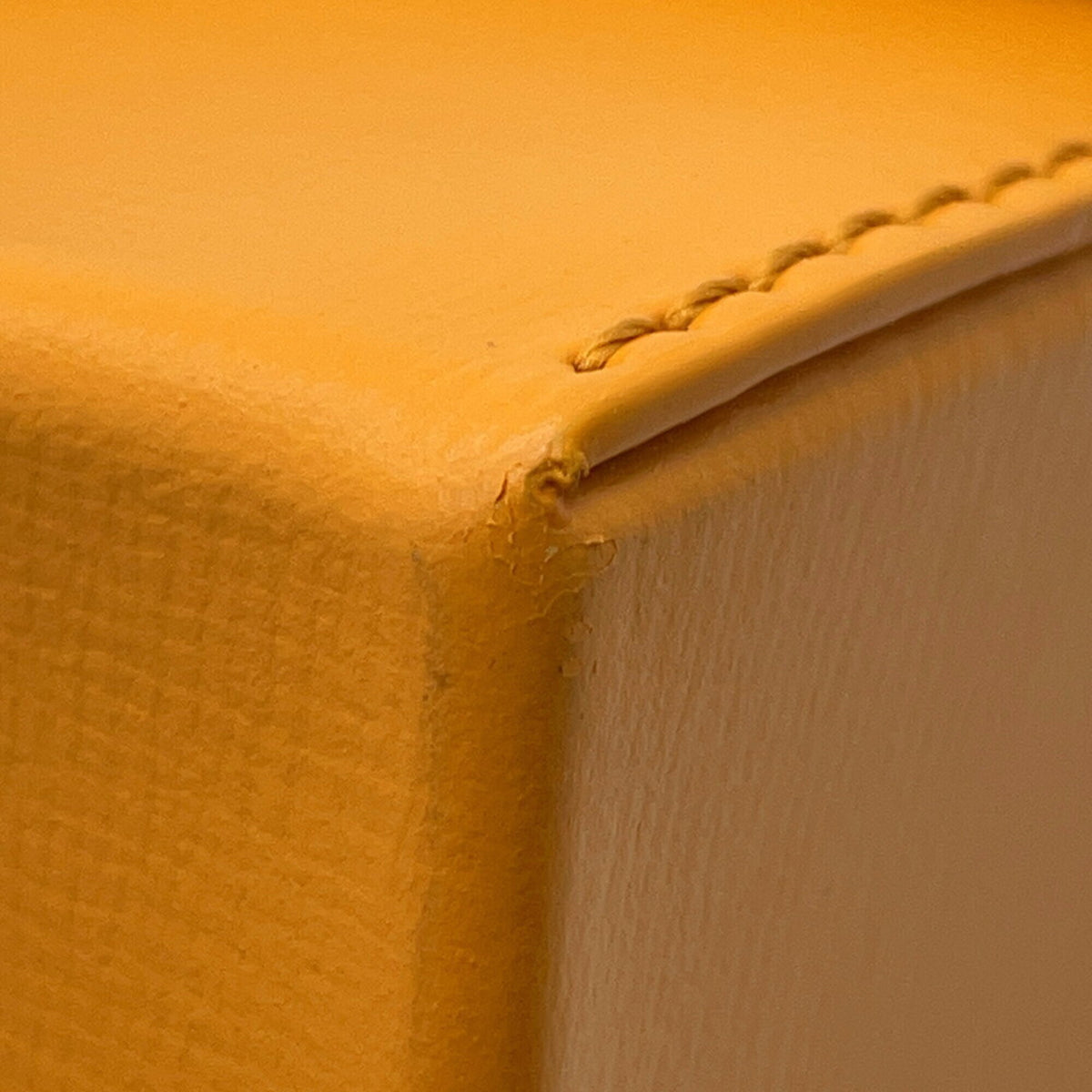 Louis Vuitton Saffron Leather Clutch Bag Handbag Shoulder Bag (Pre-Owned)