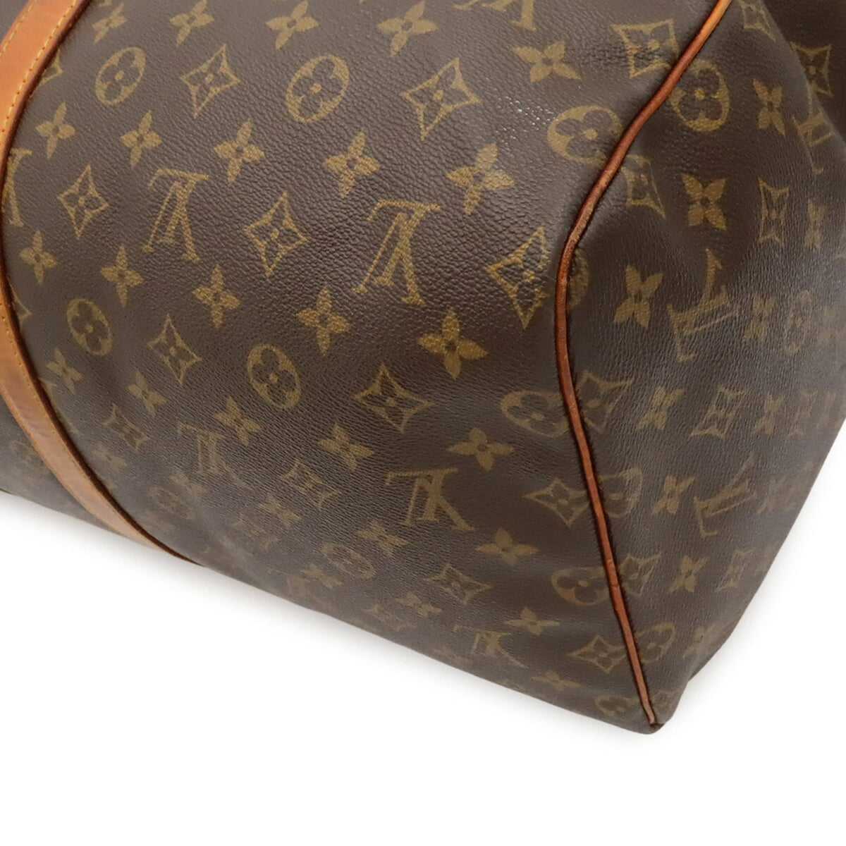 Louis Vuitton Brown Monogram Monogram Boston Bag Handbag (Pre-Owned)