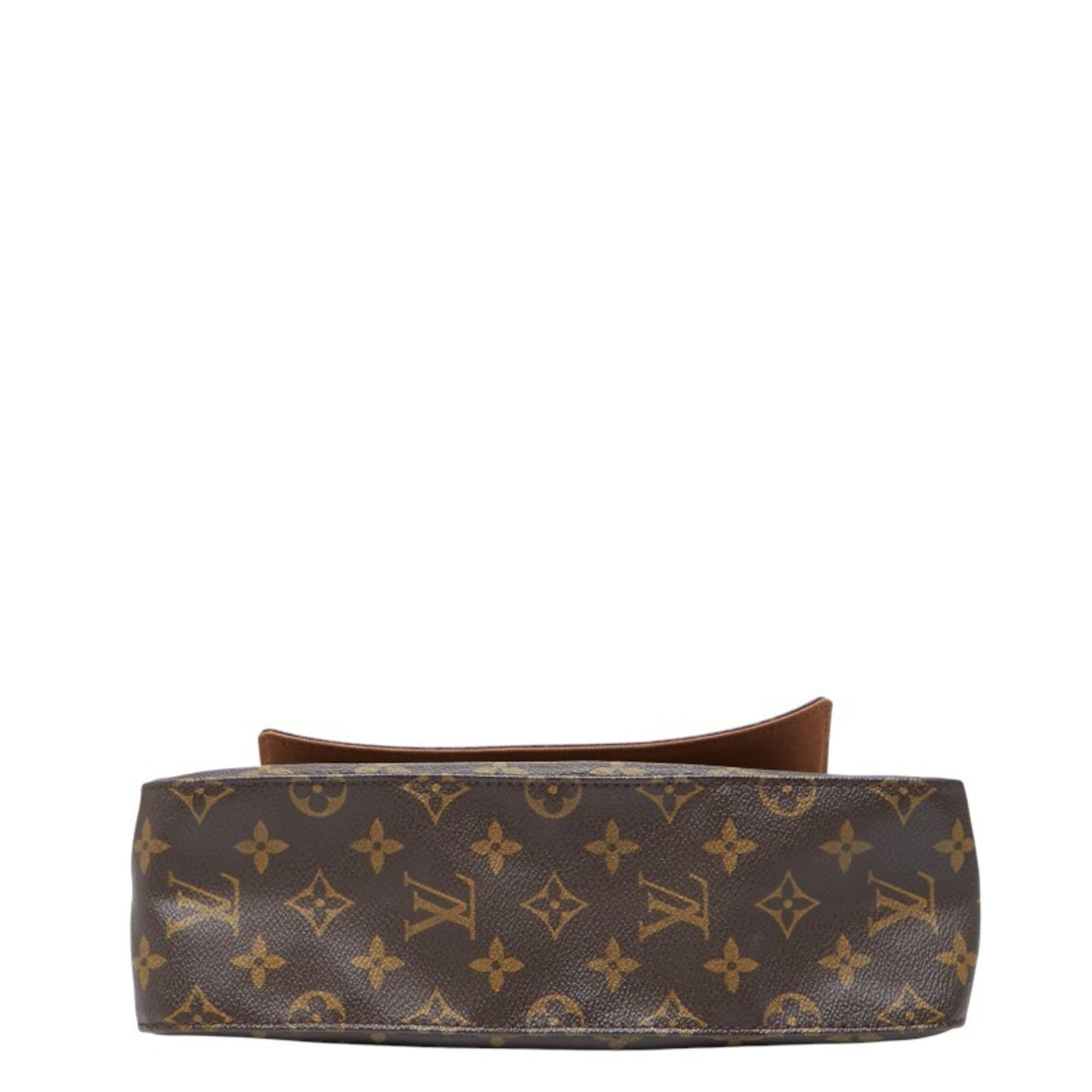 Louis Vuitton Brown Pvc Leather Handbag Shoulder Bag (Pre-Owned)