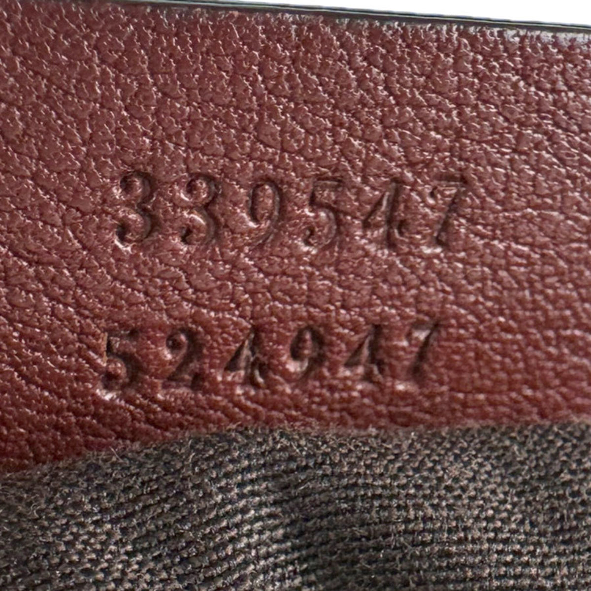 Gucci Brown Leather Tote Bag (Pre-Owned)