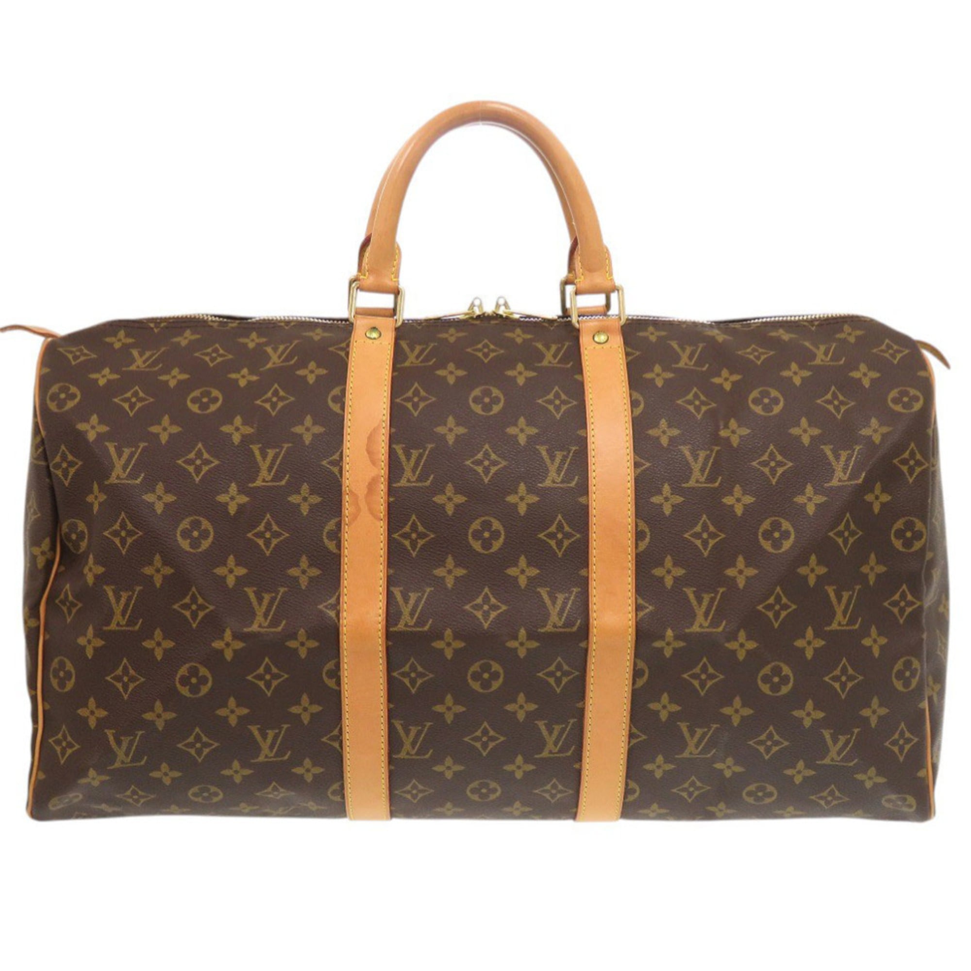Louis Vuitton Brown Monogram Monogram Boston Bag (Pre-Owned)