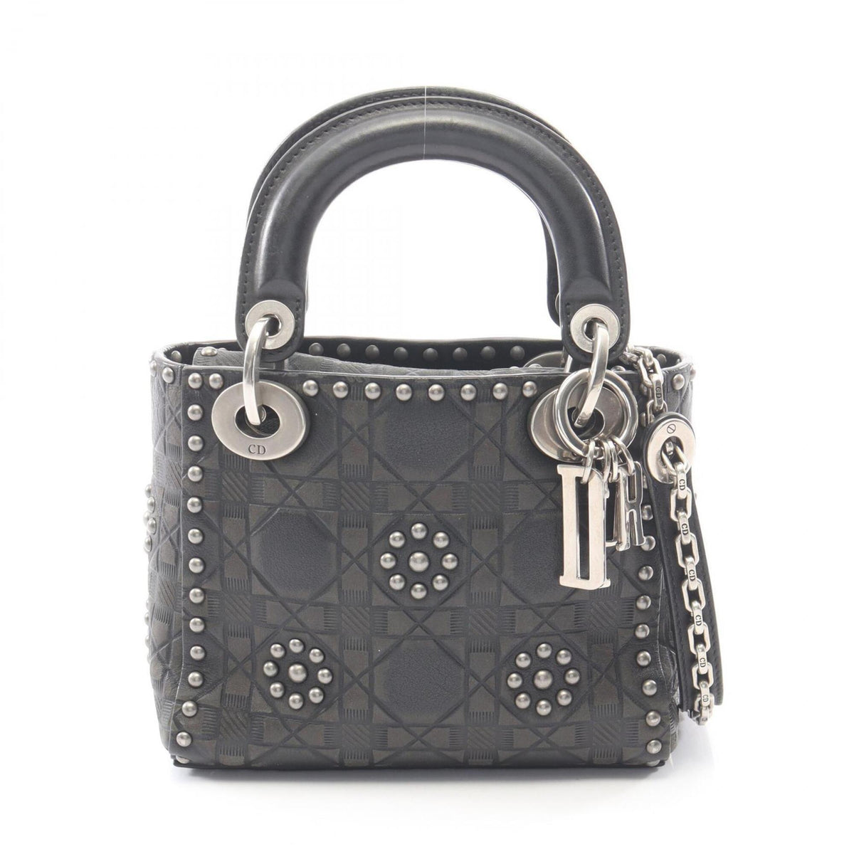 Christian Dior Black Leather Handbag (Pre-Owned)