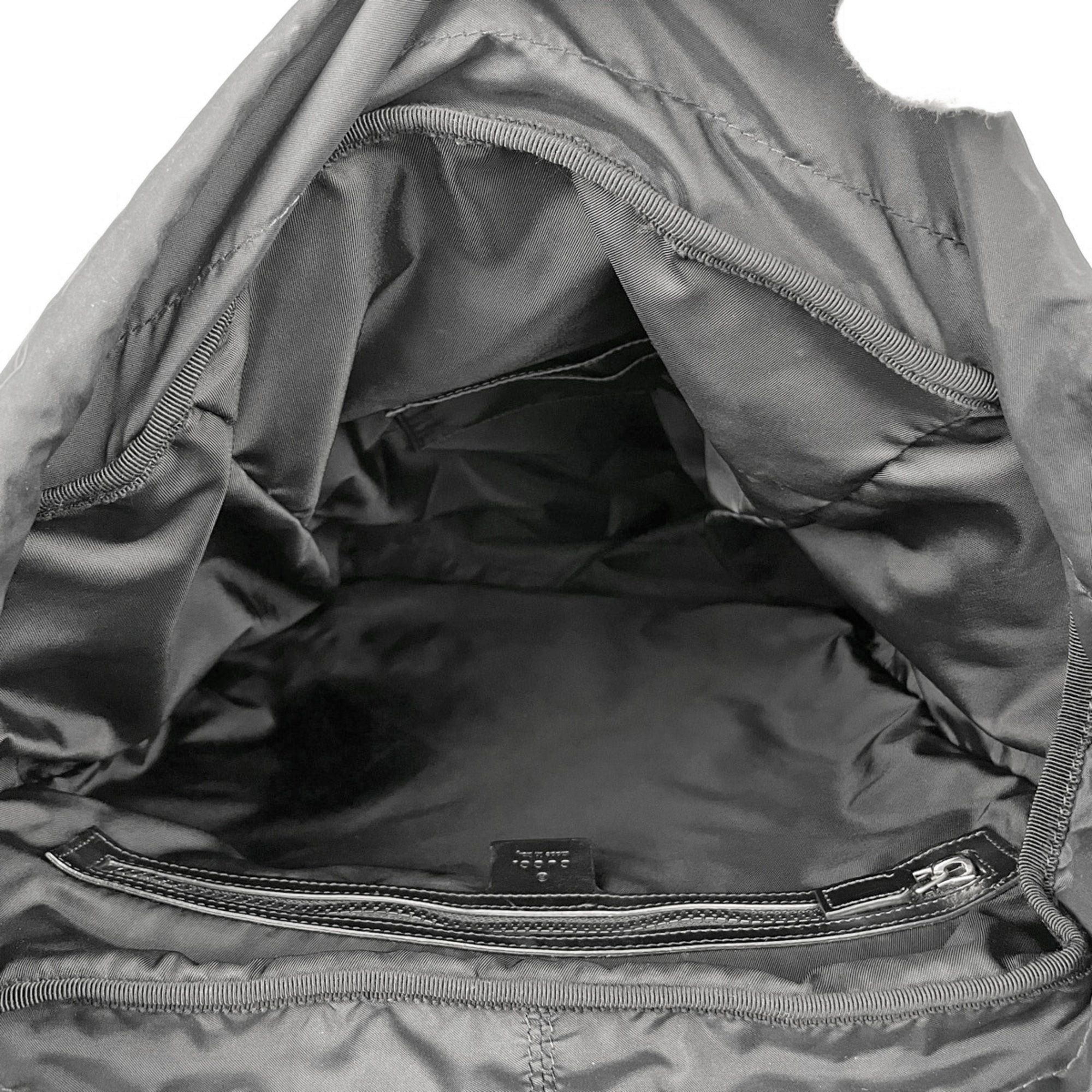 Gucci Black Nylon Backpack (Pre-Owned)