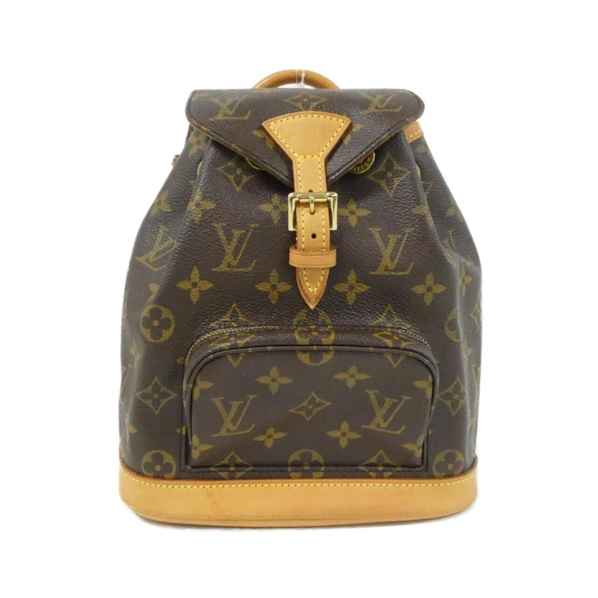 Louis Vuitton Brown Coated Canvas Backpack (Pre-Owned)