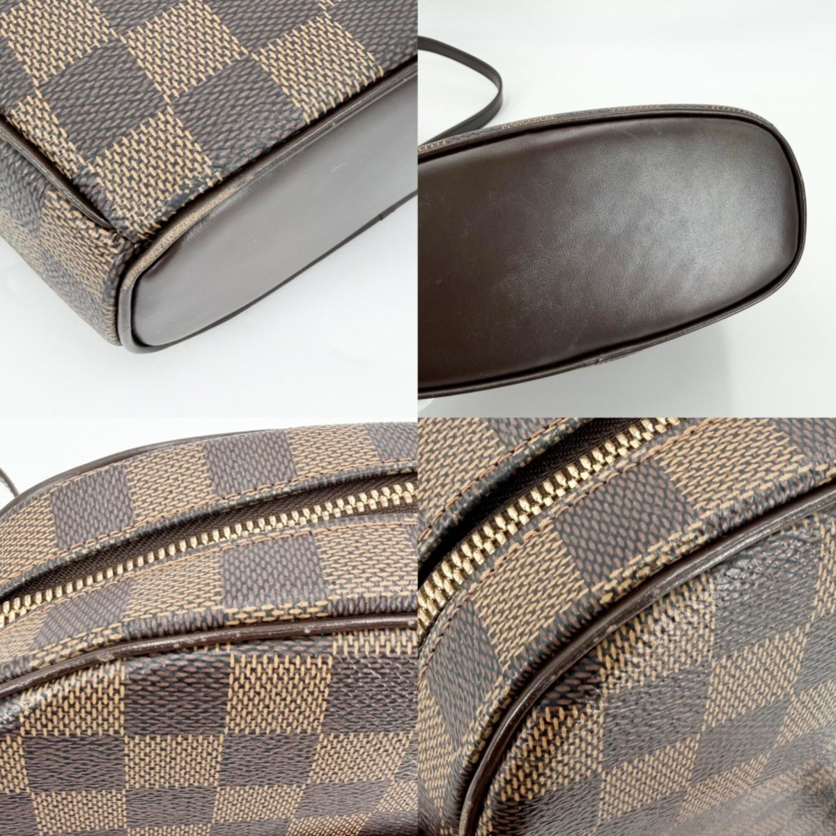 Louis Vuitton Brown Damier Canvas Shoulder Bag (Pre-Owned)