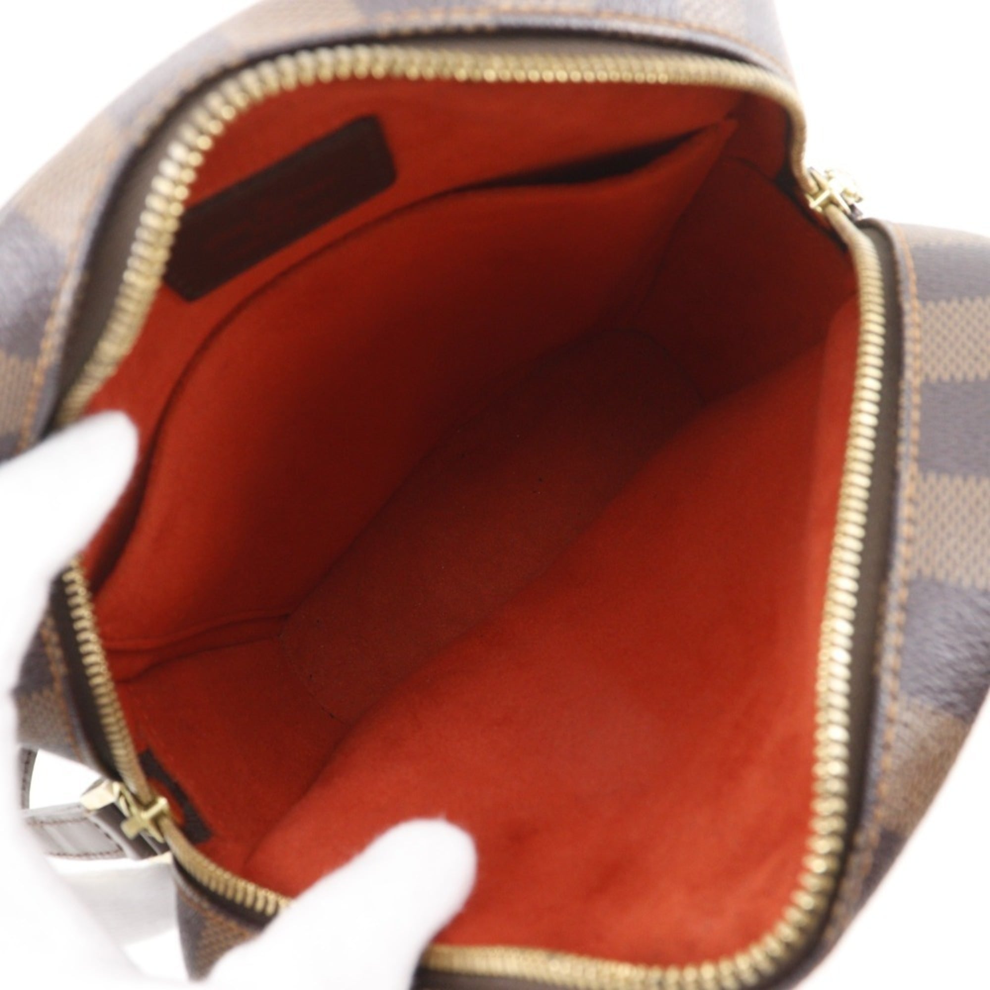 Louis Vuitton Damier Brown Damier Canvas Shoulder Bag (Pre-Owned)