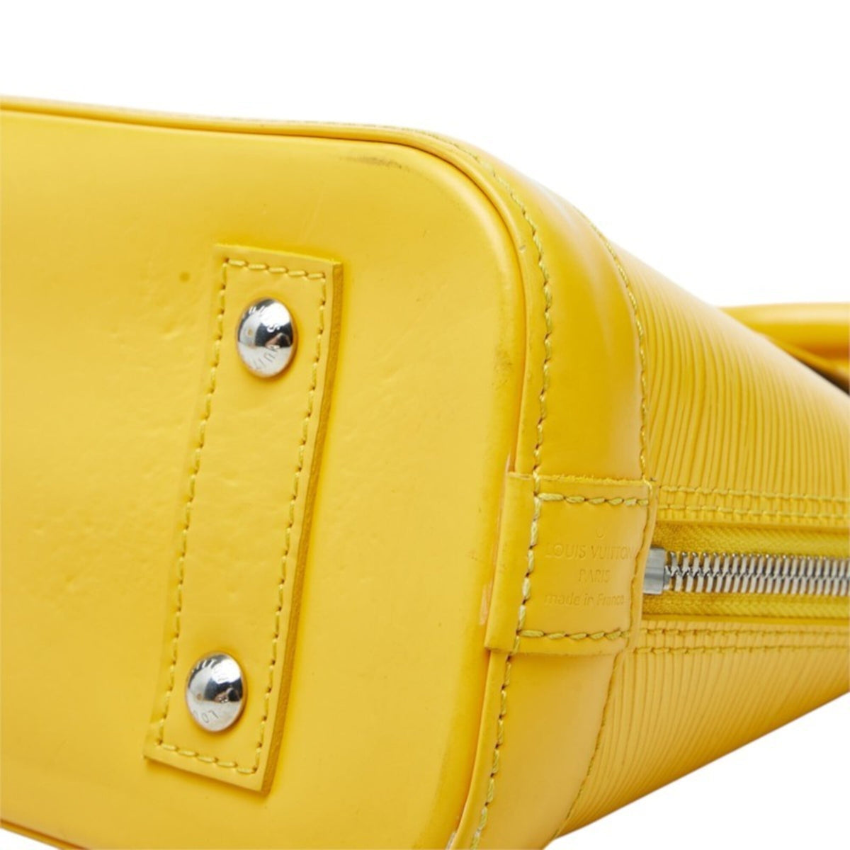 Louis Vuitton Epi Citron Yellow Leather Handbag Shoulder Bag (Pre-Owned)