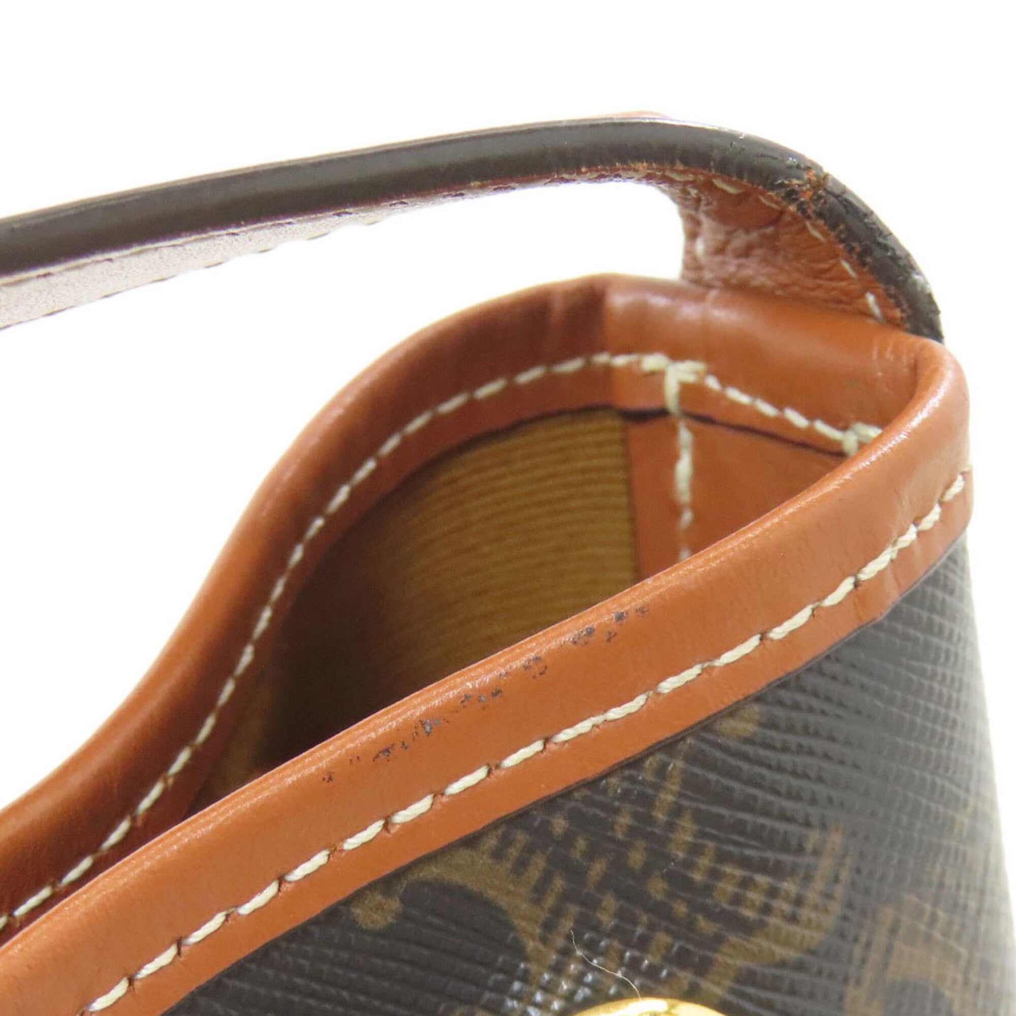 Celine Dark Brown Pvc Shoulder Bag (Pre-Owned)