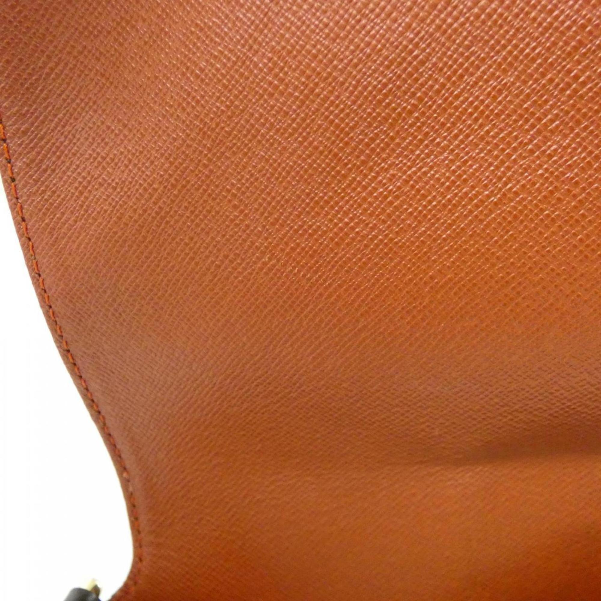 Louis Vuitton Brown Coated Canvas Shoulder Bag (Pre-Owned)