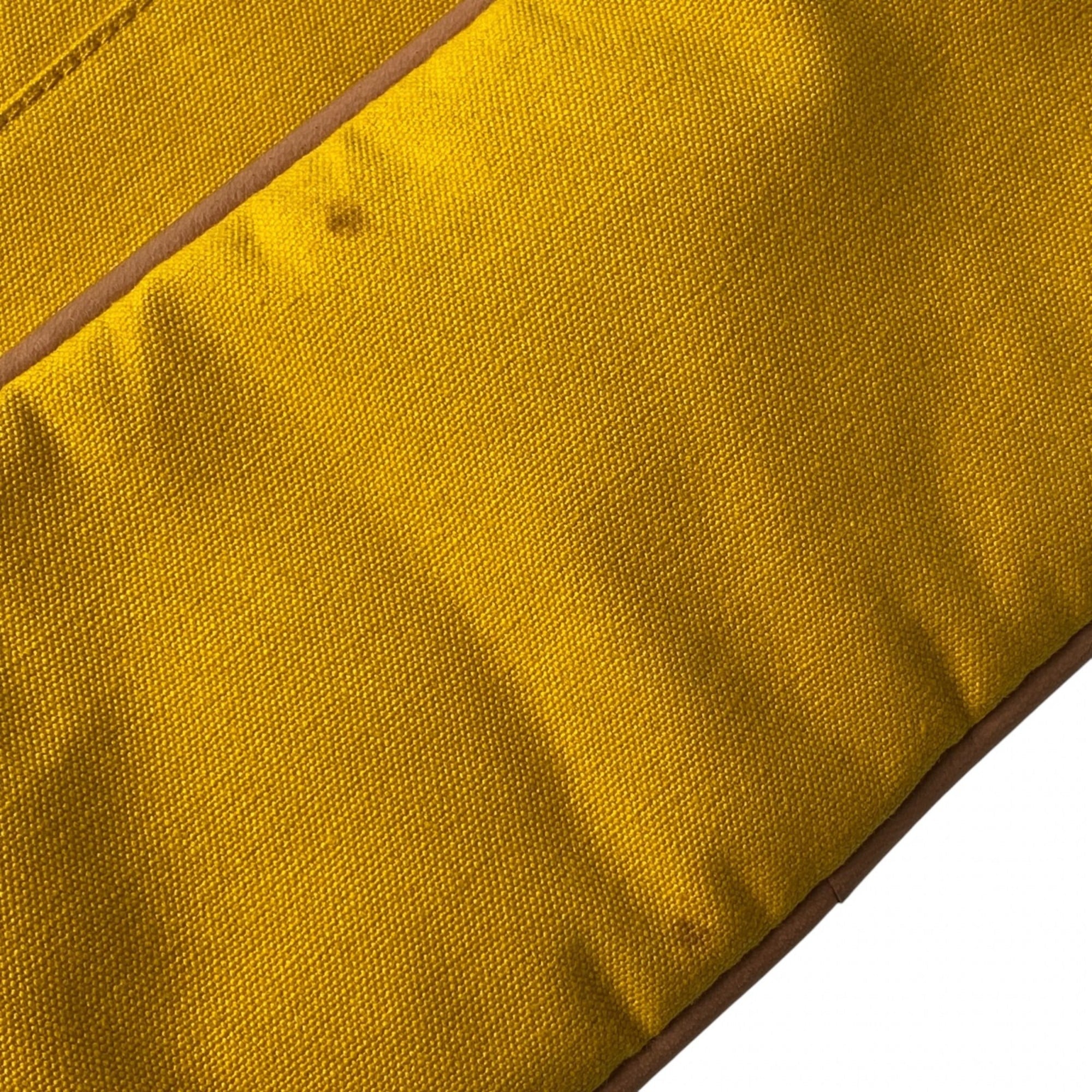 Hermes Yellow Canvas Pouch (Pre-Owned)