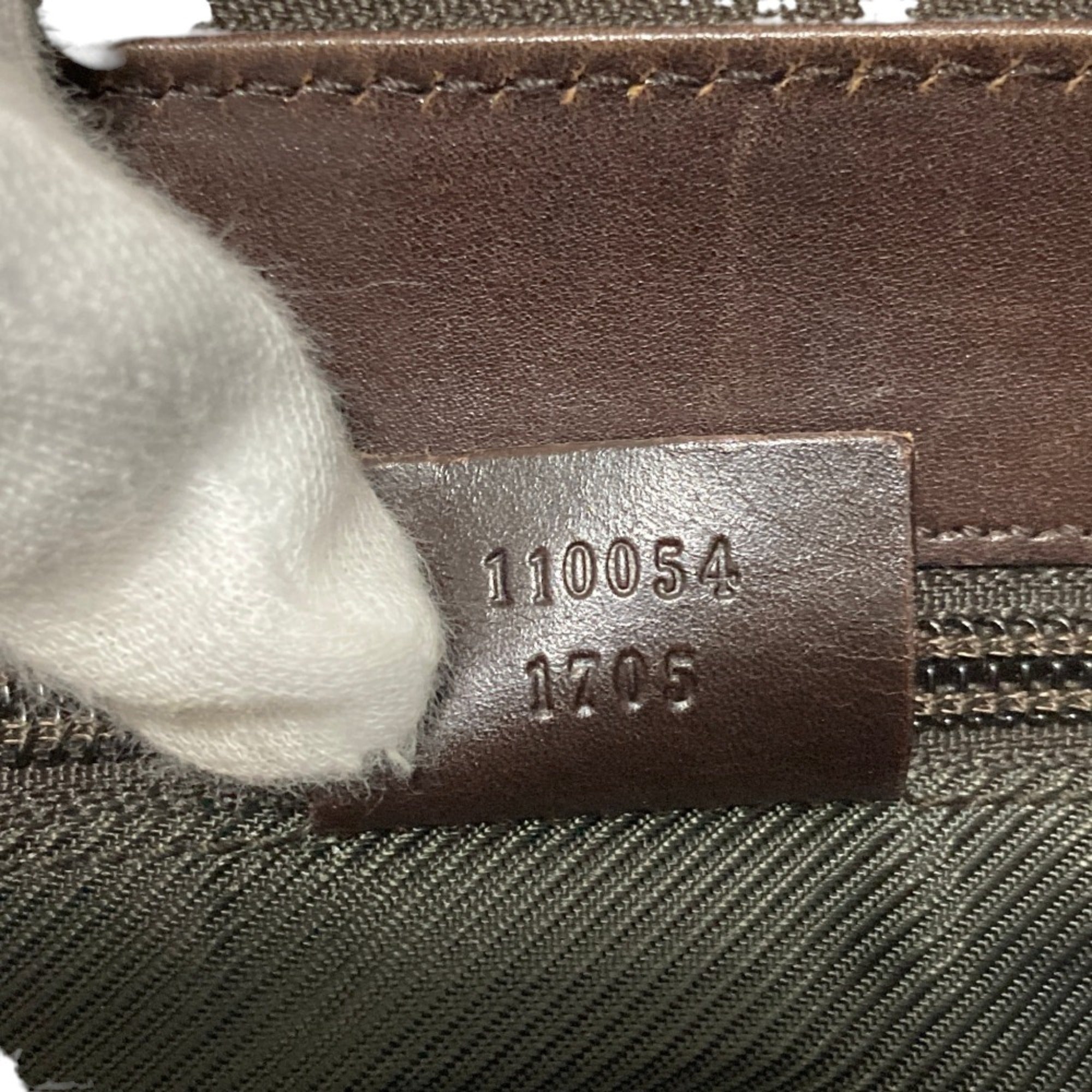 Gucci Brown Gg Supreme Shoulder Bag (Pre-Owned)