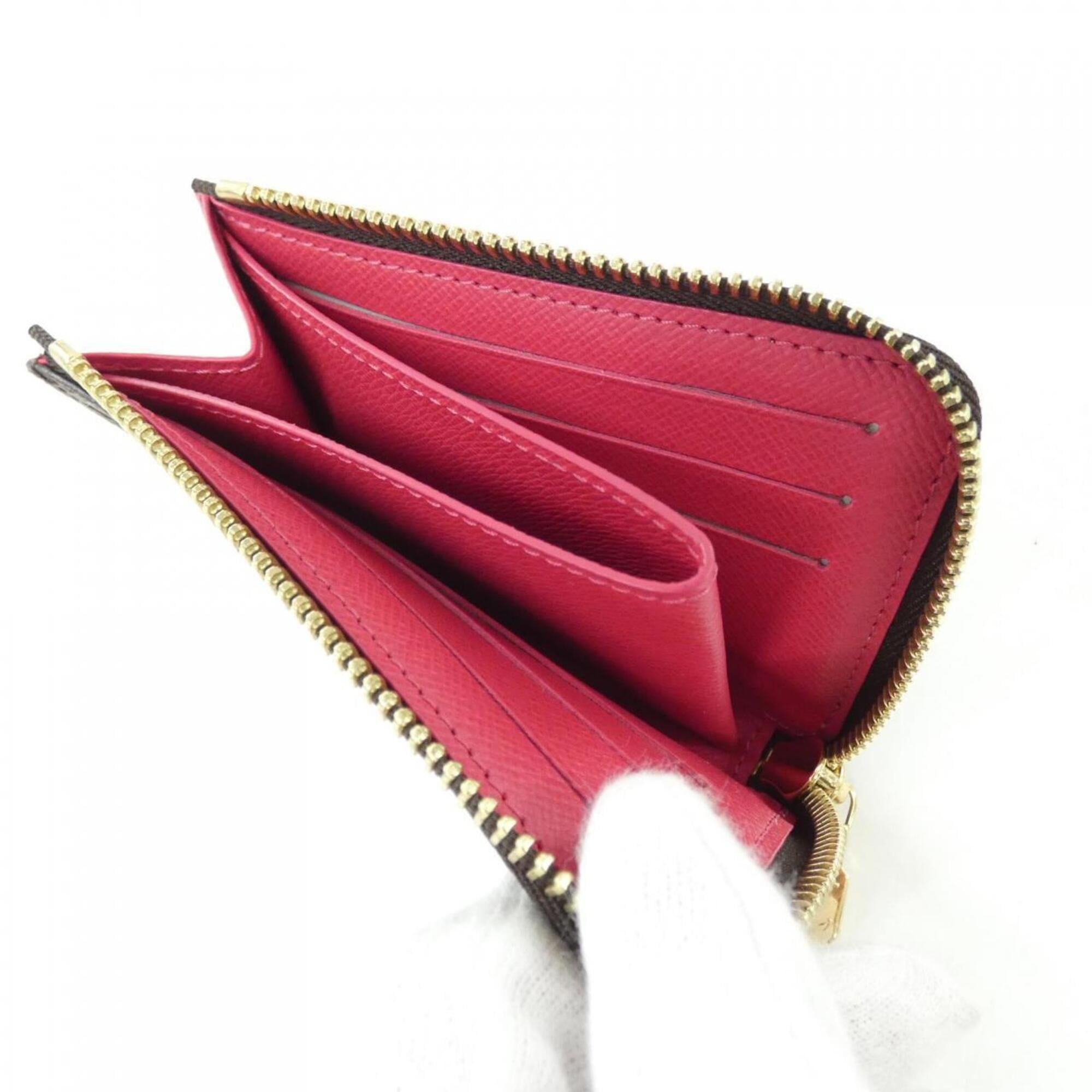 Louis Vuitton Grenade Marron Coated Canvas Wallet (Bi-Fold) (Pre-Owned)