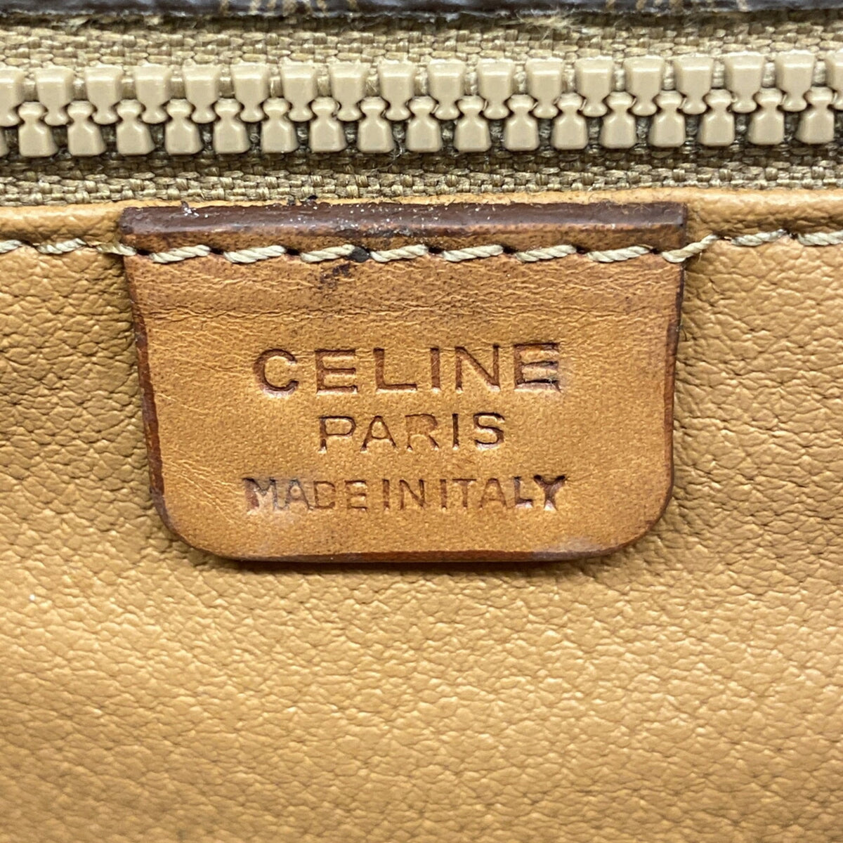 Celine Brown Pvc Shoulder Bag (Pre-Owned)