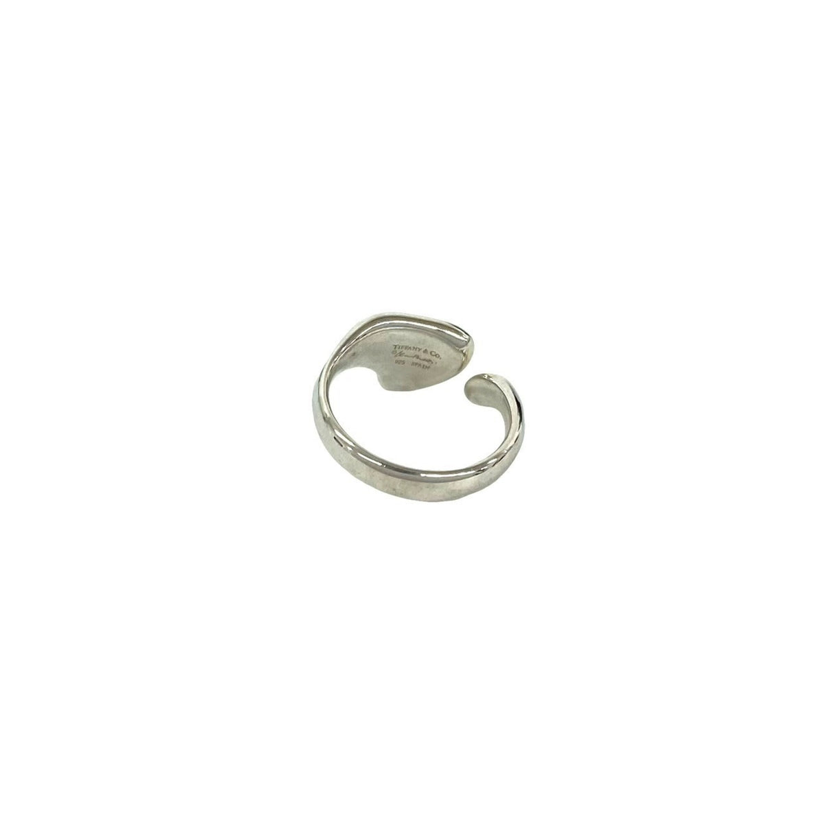 Tiffany Silver Silver 925 Band Ring (Pre-Owned)