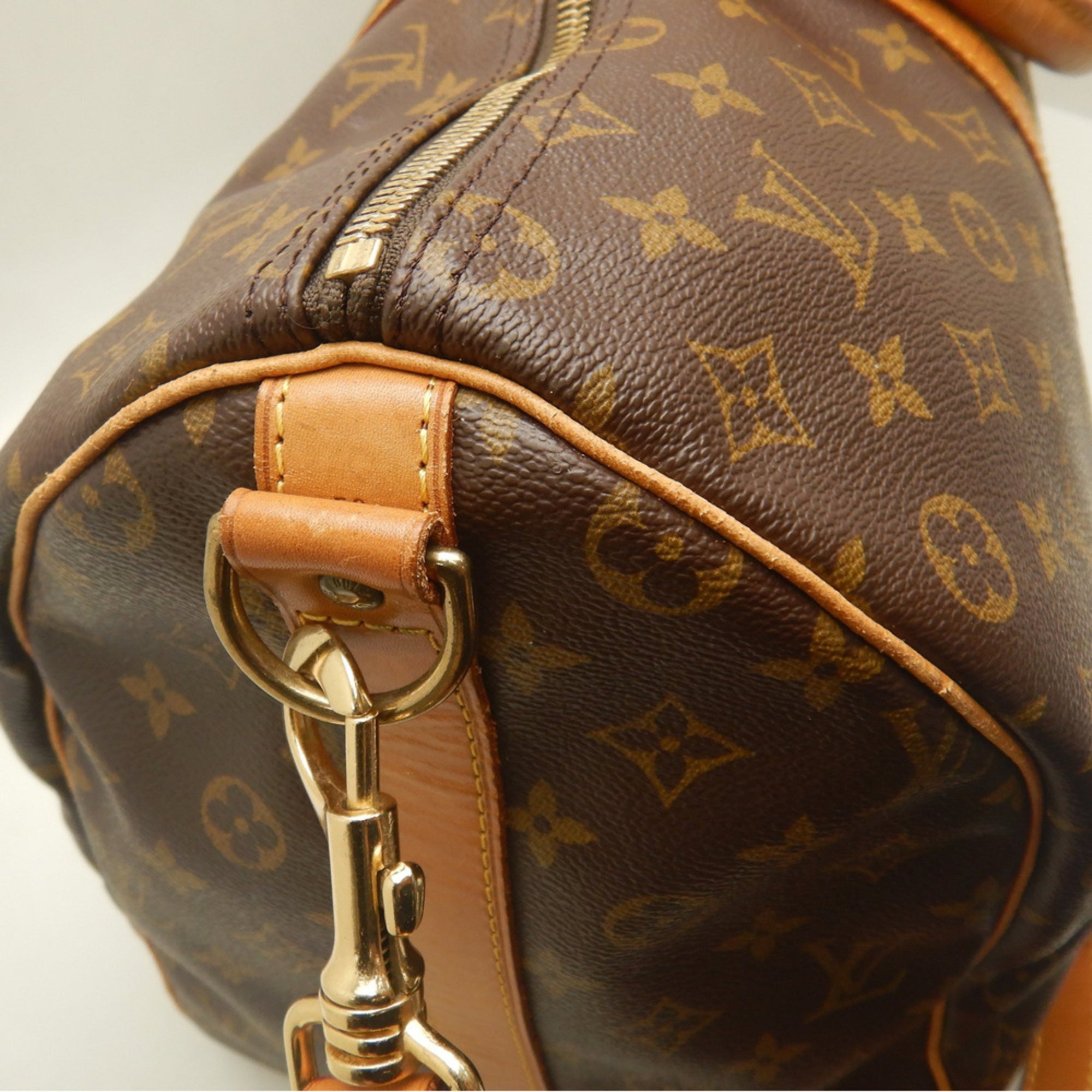 Louis Vuitton Brown Monogram Boston Bag (Pre-Owned)