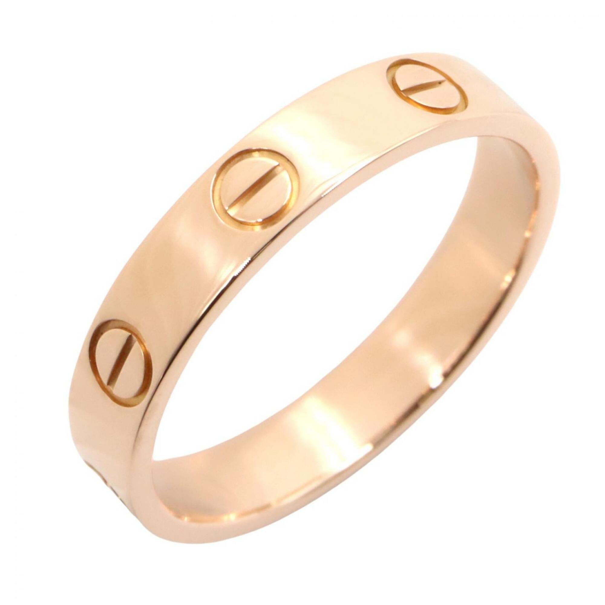 Cartier Gold Pink Gold (18K) Band Ring (Pre-Owned)