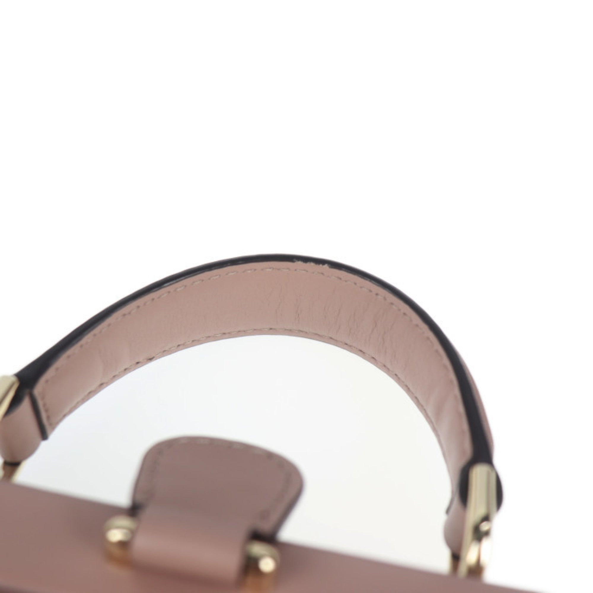 Michael Kors Pink Beige Handbag Shopping Bag Shoulder Bag Tote Bag (Pre-Owned)