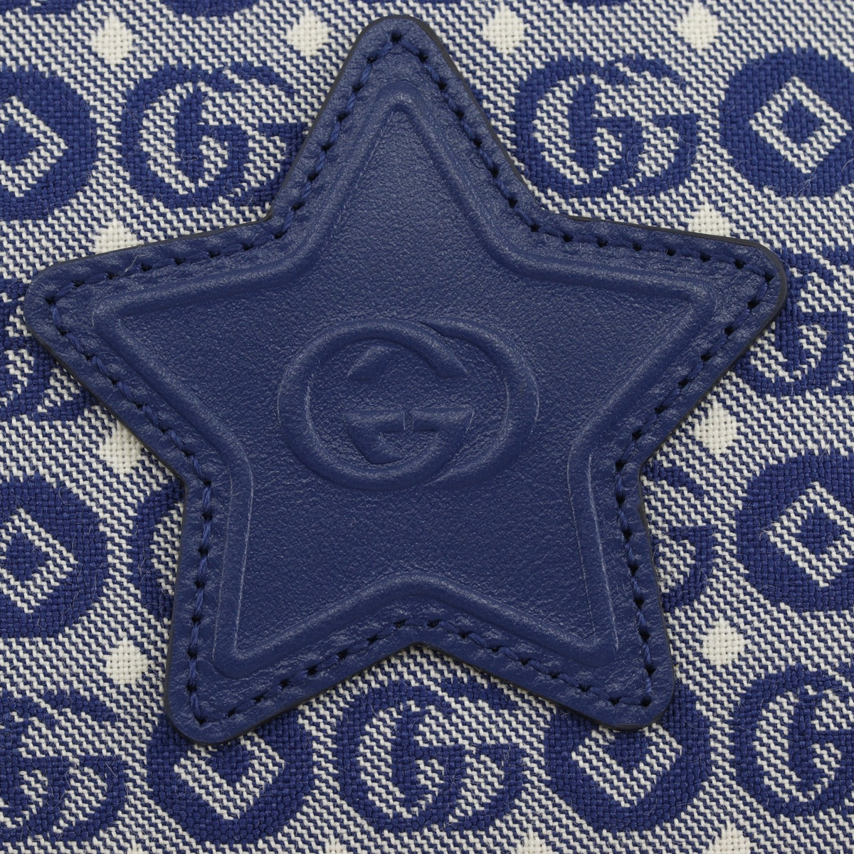 Gucci Navy Canvas Fanny Pack (Pre-Owned)