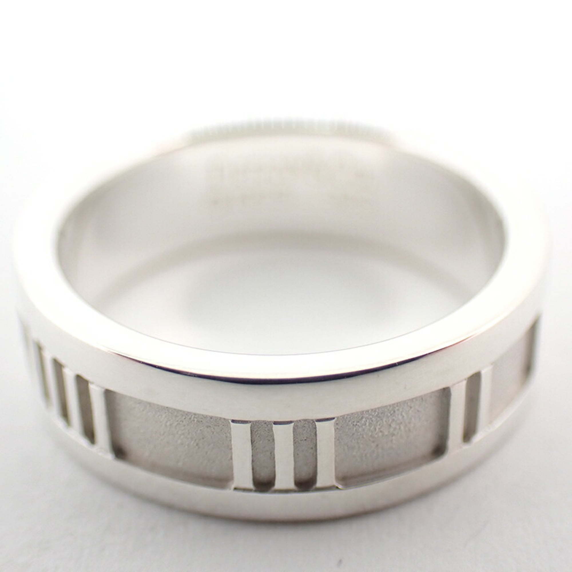 Tiffany Silver Sterling Silver 925 Band Ring (Pre-Owned)