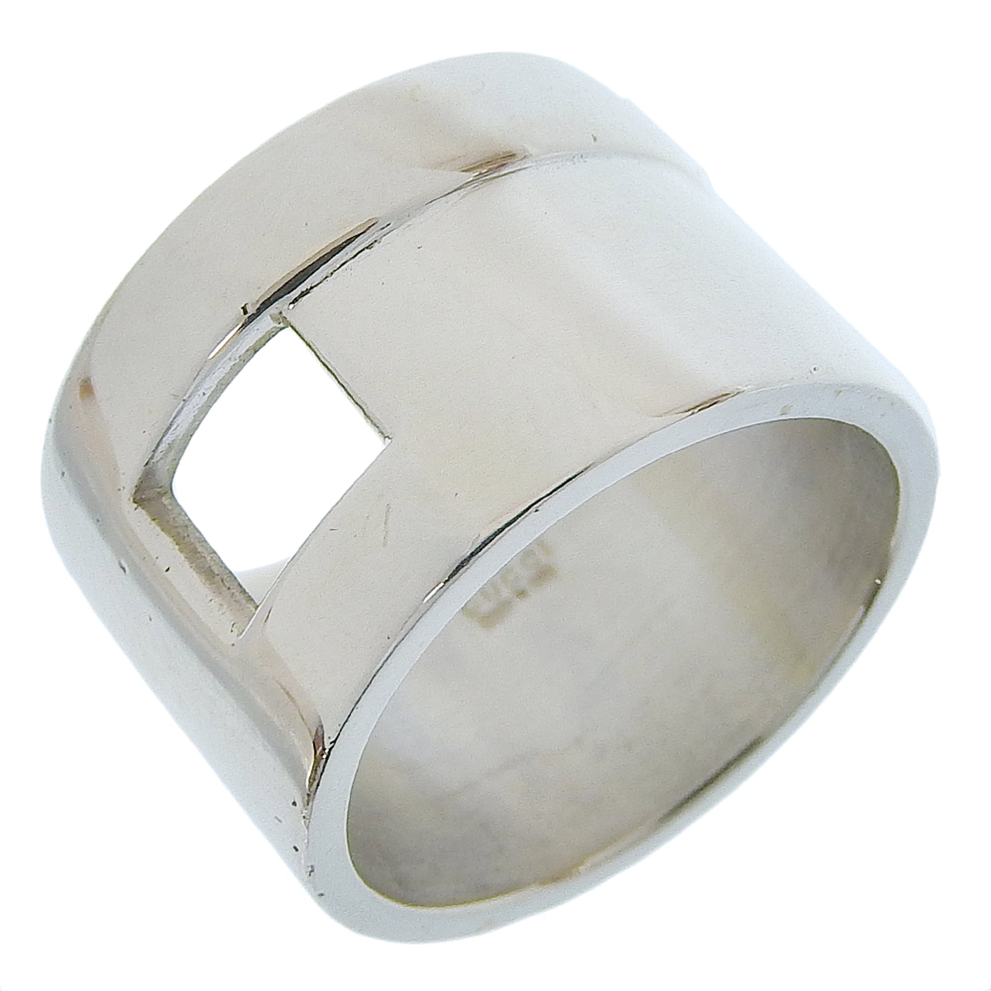 Gucci Silver Silver 925 Band Ring (Pre-Owned)