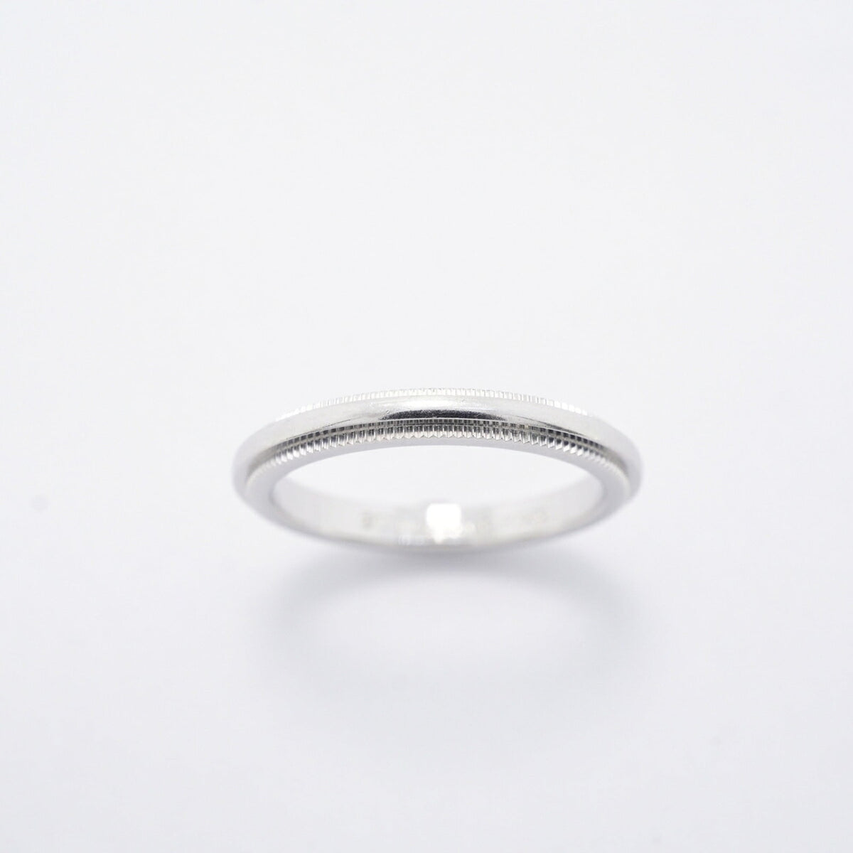 Tiffany Platinum 950 Band Ring (Pre-Owned)