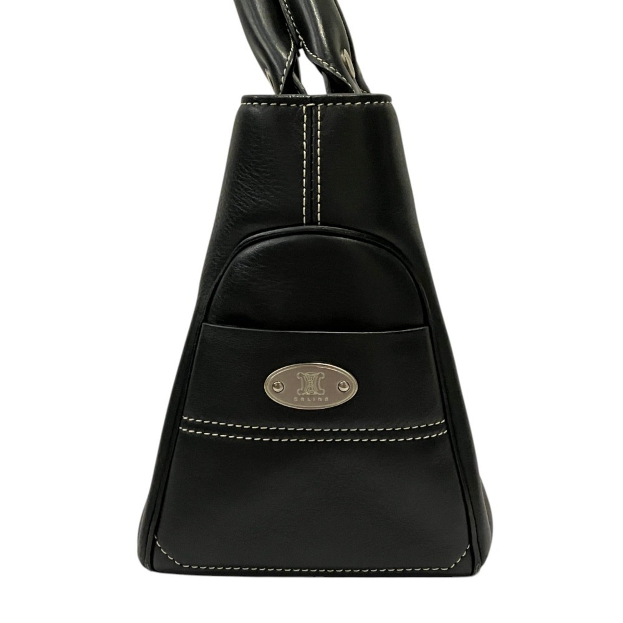 Celine Black Leather Handbag (Pre-Owned)