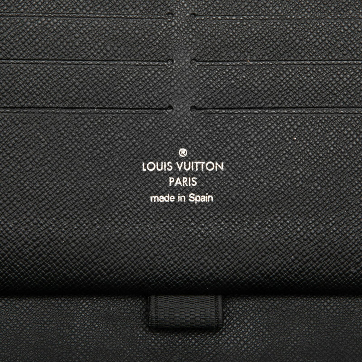 Louis Vuitton Black Damier Graphite Damier Graphite Long Wallet (Bi-Fold) (Pre-Owned)