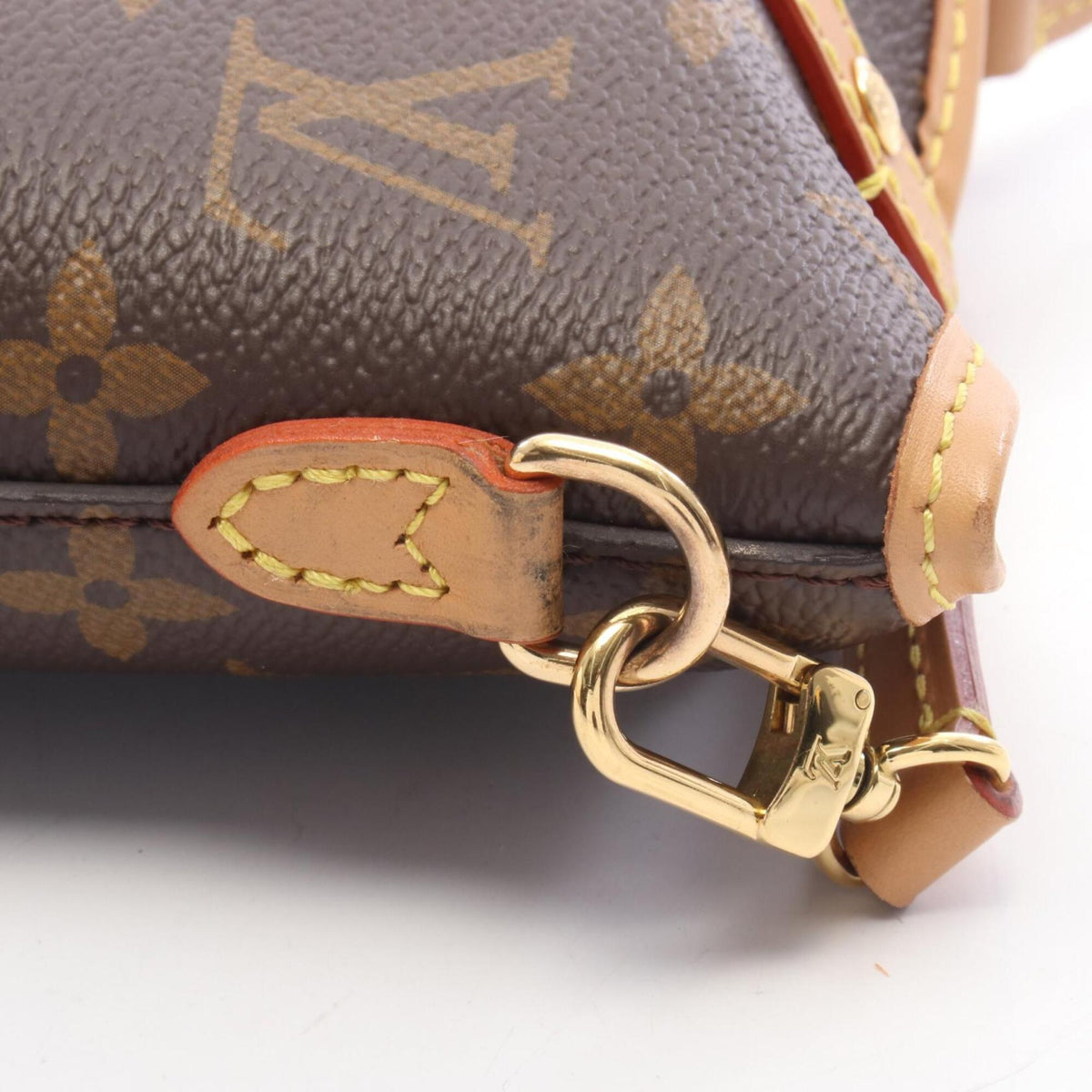 Louis Vuitton Brown Monogram Pvc Coated Canvas Leather Shoulder Bag (Pre-Owned)