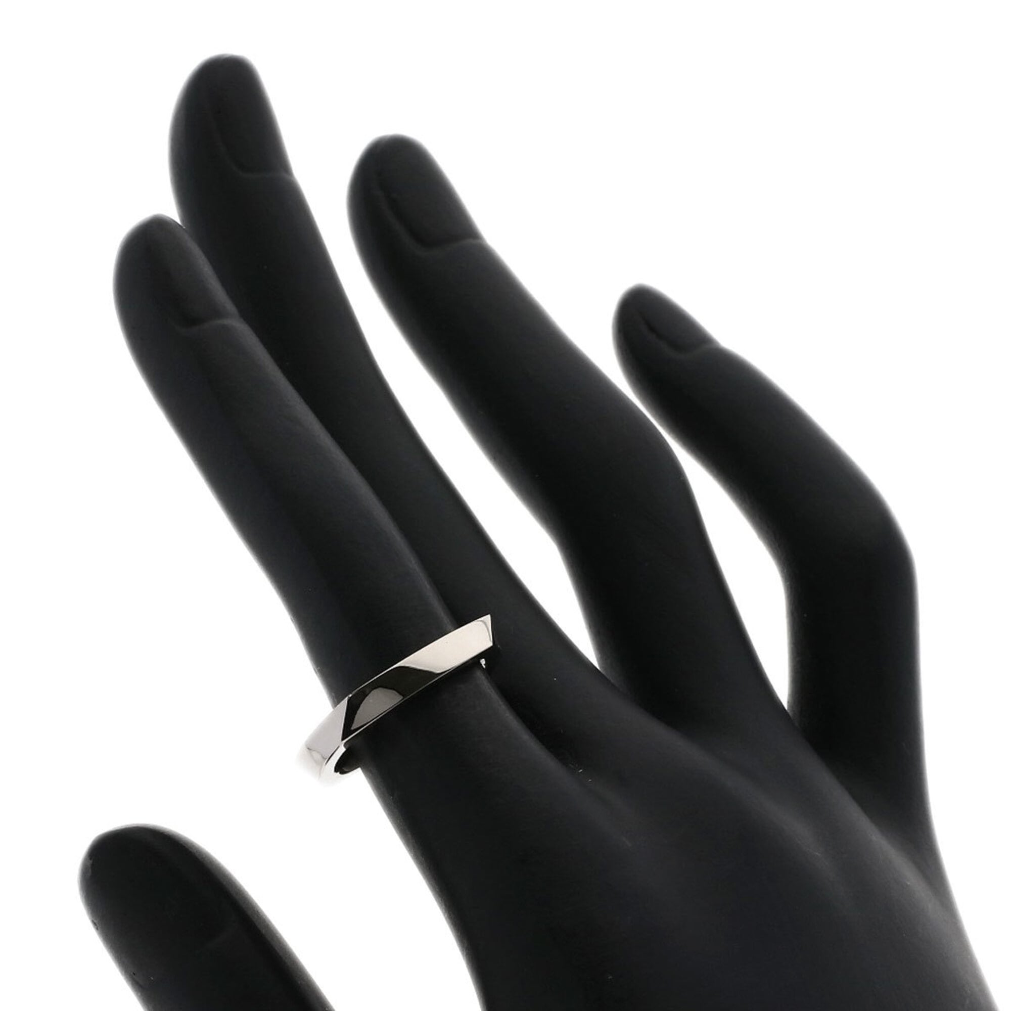 Tiffany White Gold White Gold (18K) Band Ring (Pre-Owned)