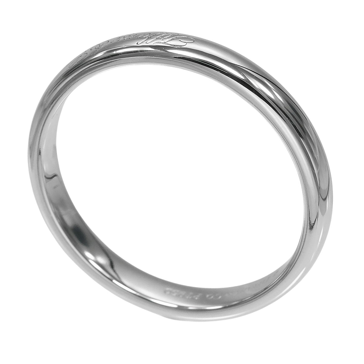 Tiffany Platinum 950 Band Ring (Pre-Owned)