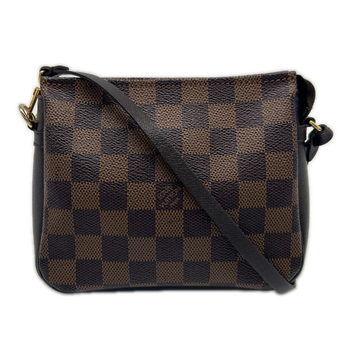 Louis Vuitton Damier Brown Coated Canvas Leather Handbag (Pre-Owned)