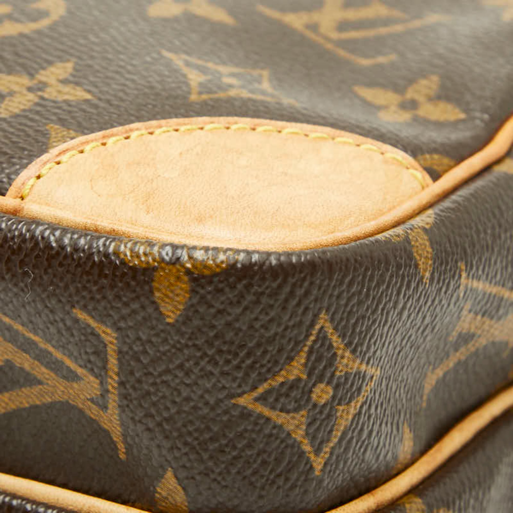 Louis Vuitton Brown Pvc Leather Shoulder Bag (Pre-Owned)
