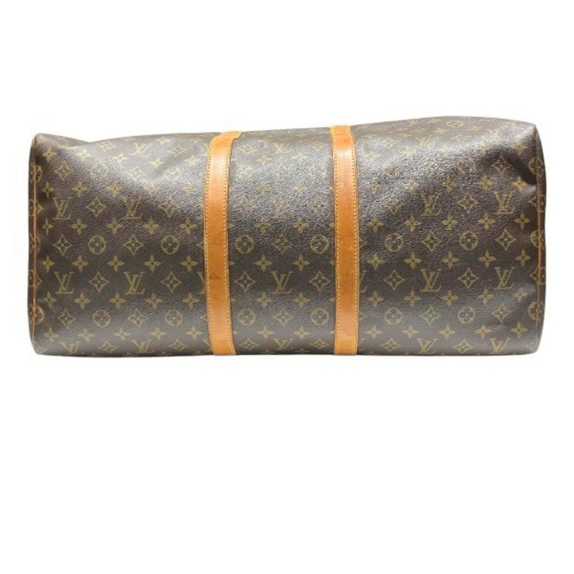 Louis Vuitton Brown Monogram Boston Bag Handbag (Pre-Owned)