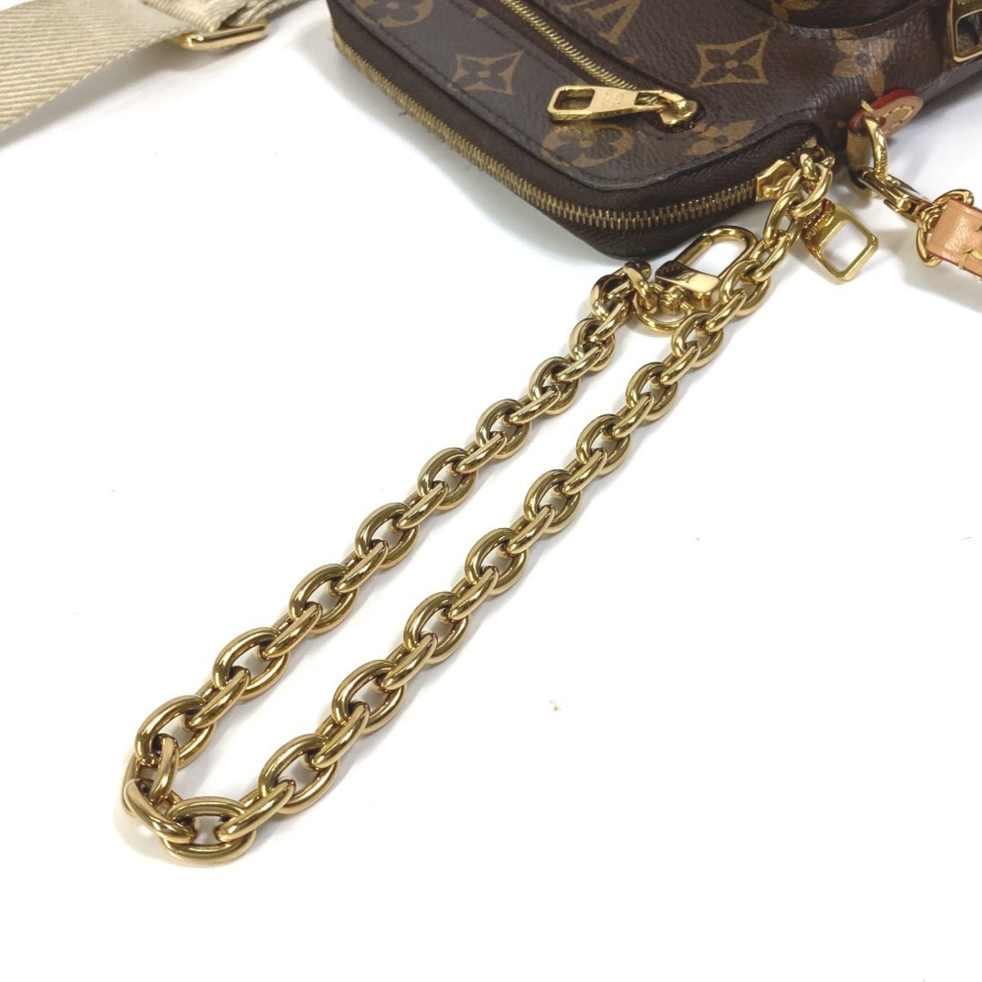 Louis Vuitton Monogram Brown Monogram Monogram Handbag Pochette Shoulder Bag (Pre-Owned)