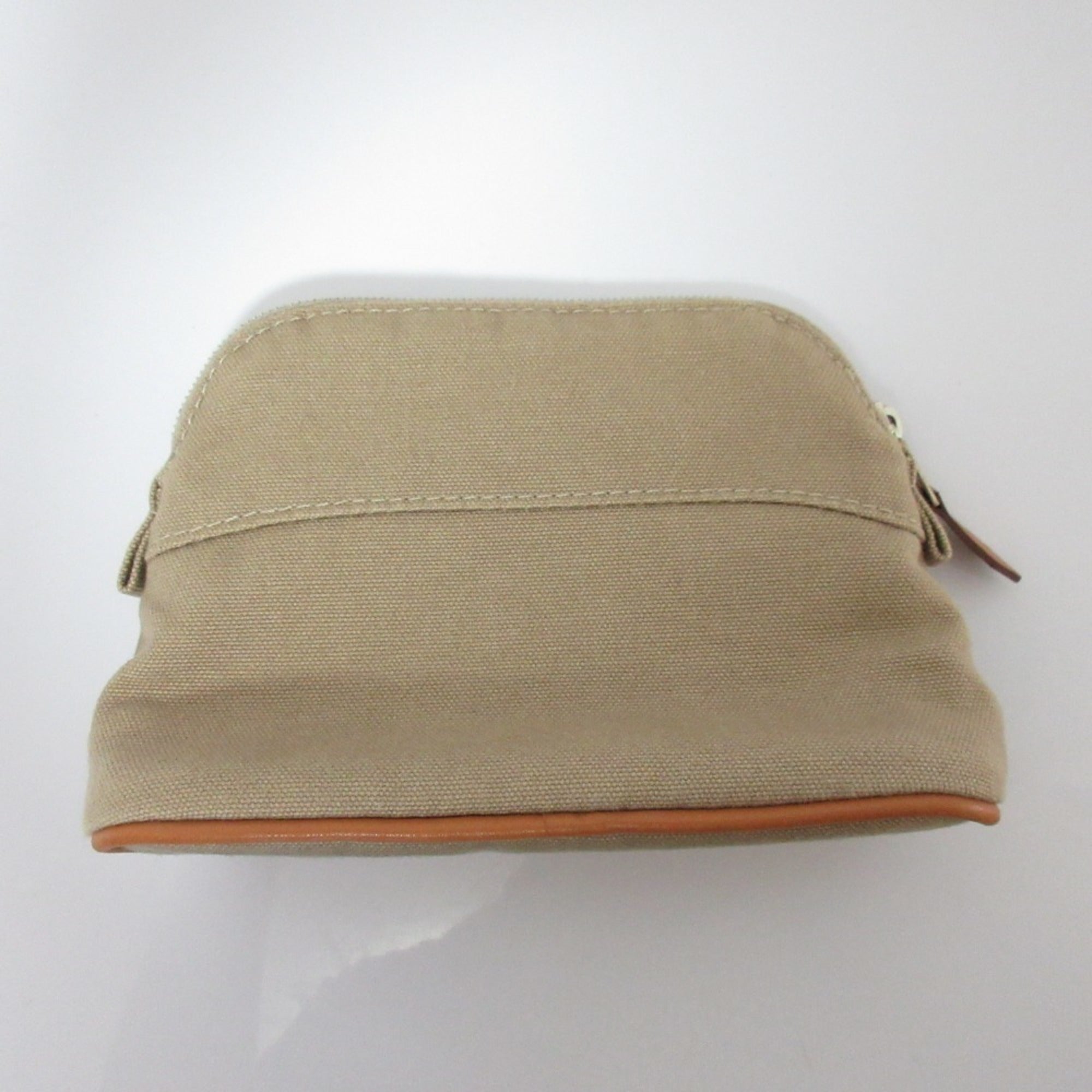 Hermes Bolide Taupe Pouch (Pre-Owned)