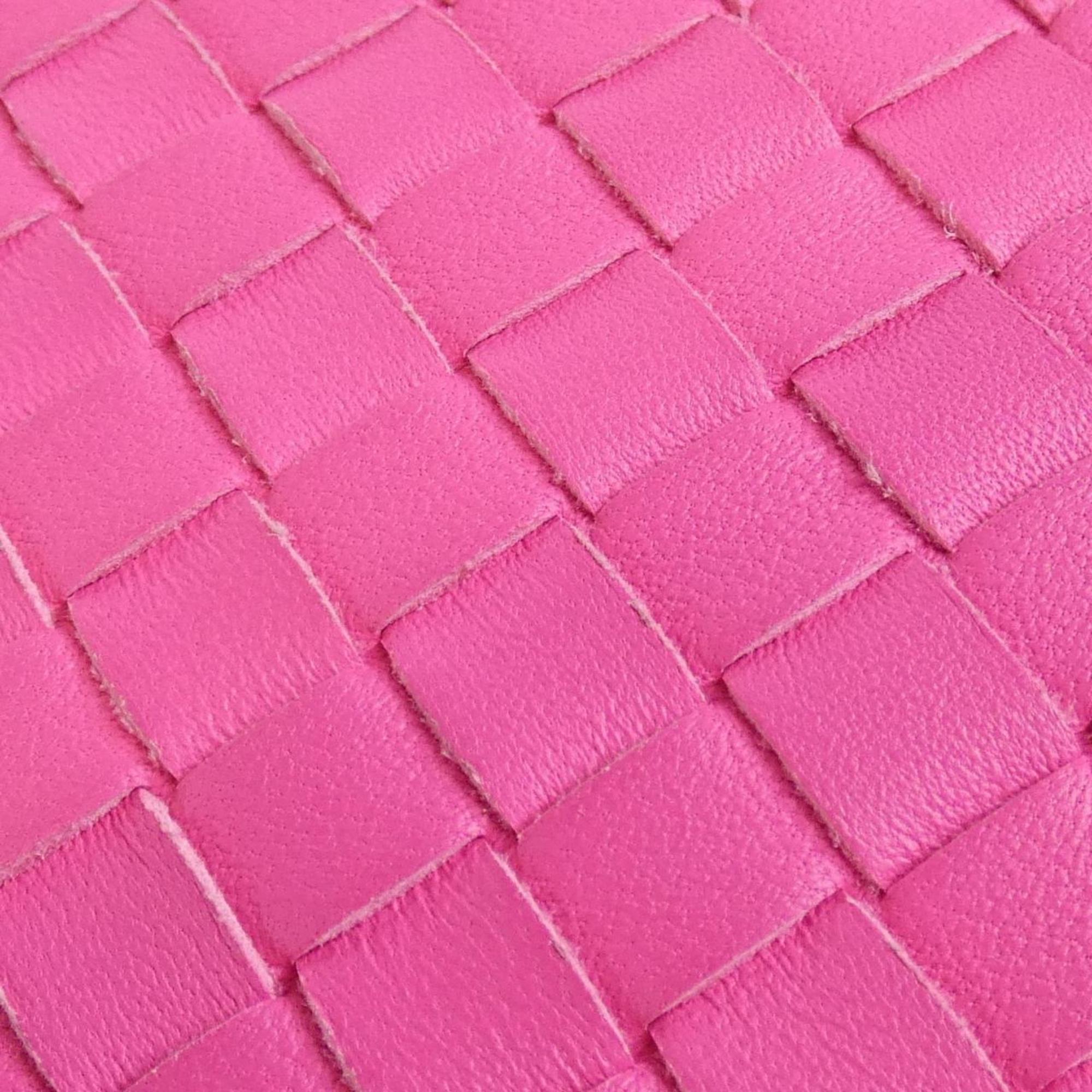Bottega Veneta Pink Leather Shoulder Bag (Pre-Owned)
