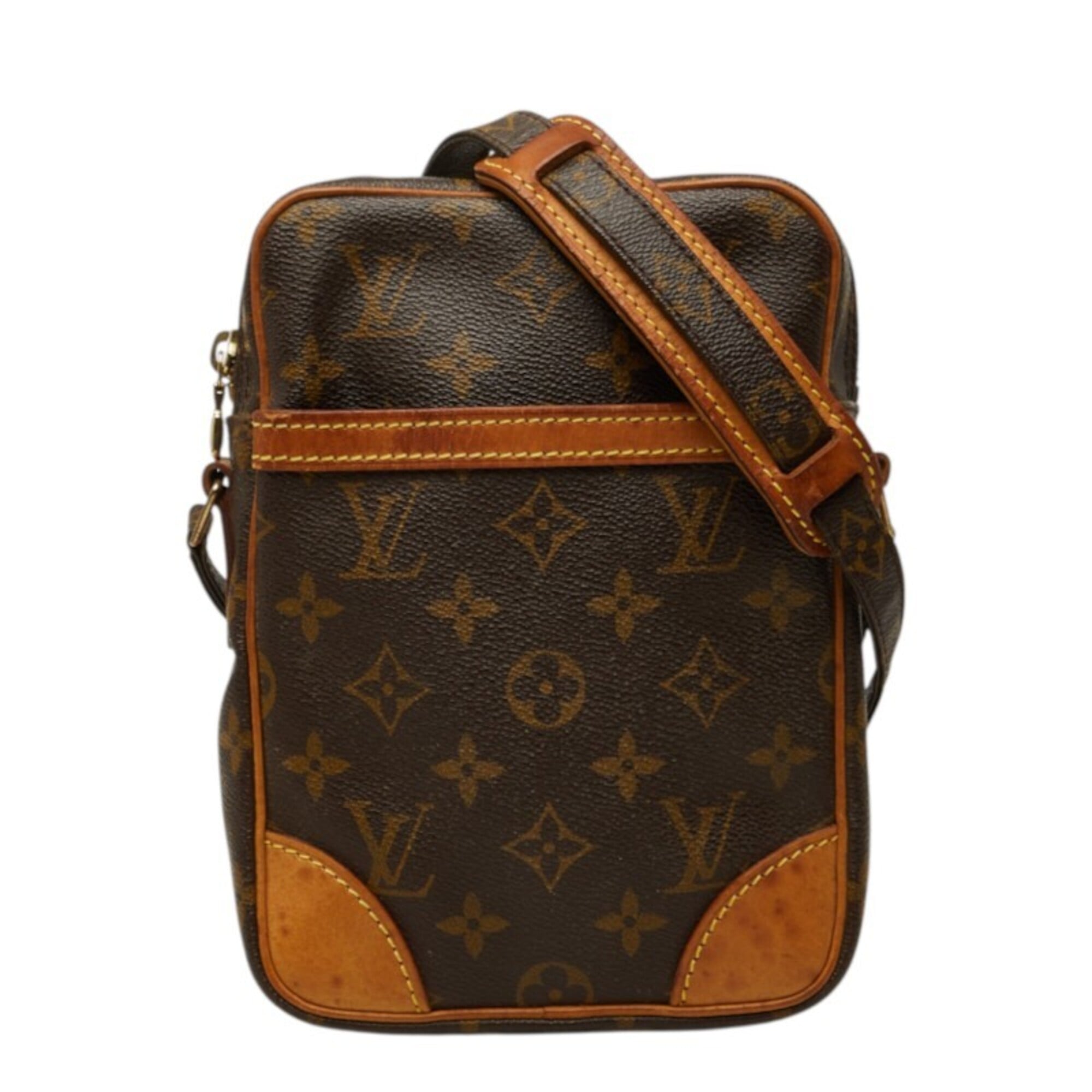 Louis Vuitton Brown Monogram Pvc Leather Shoulder Bag (Pre-Owned)