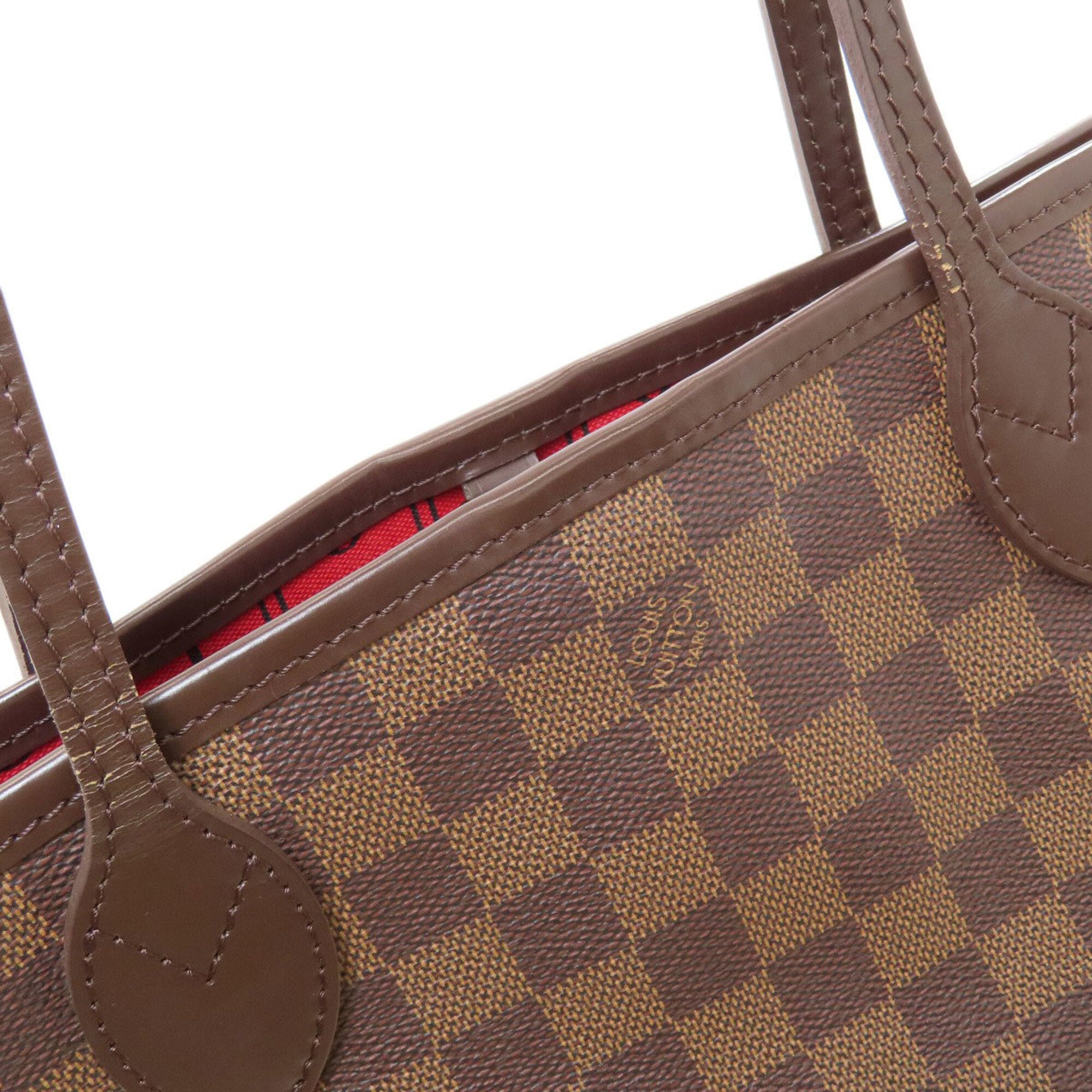 Louis Vuitton Damier Canvas Ebene Damier Canvas Tote Bag (Pre-Owned)