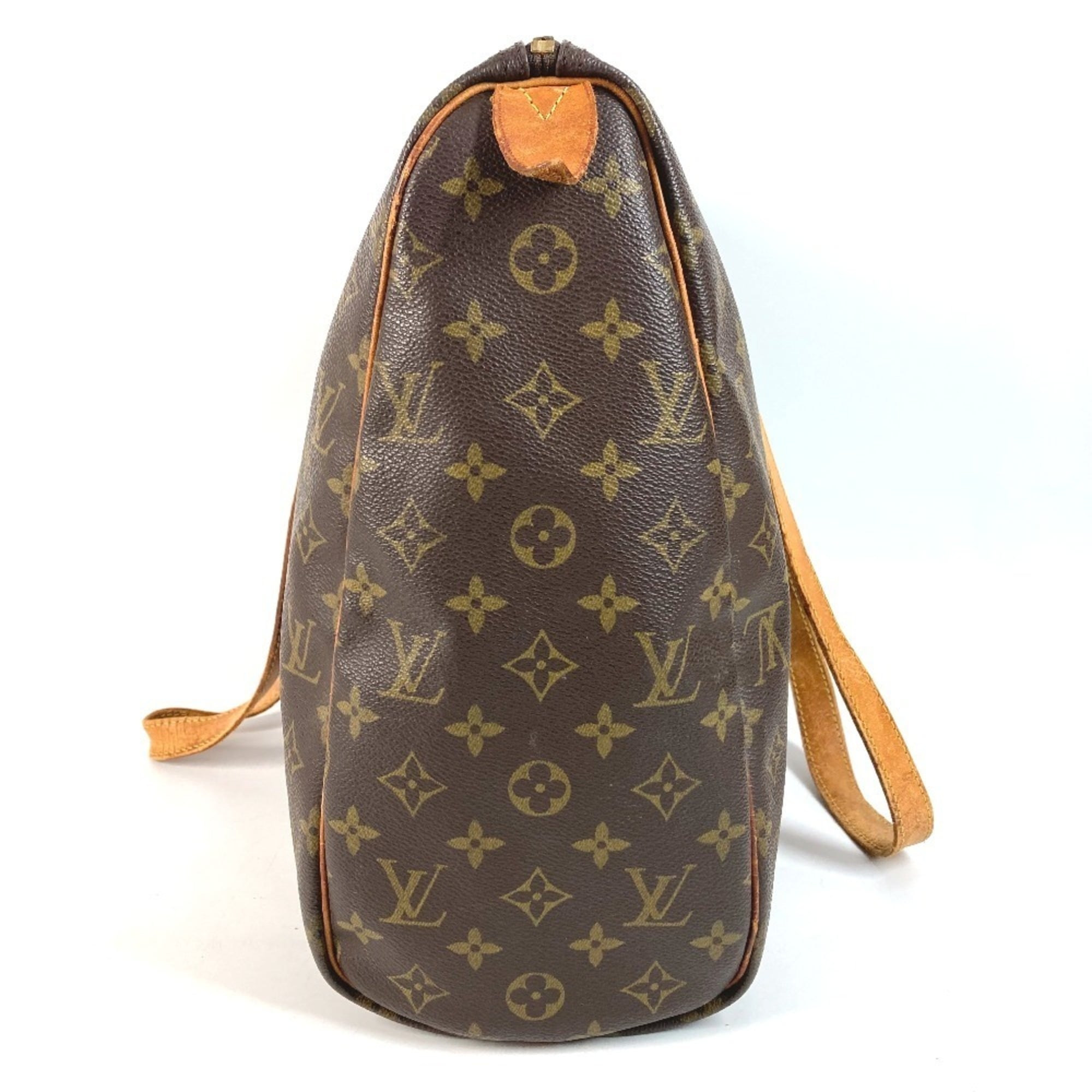 Louis Vuitton Brown Monogram Shoulder Bag Tote Bag (Pre-Owned)