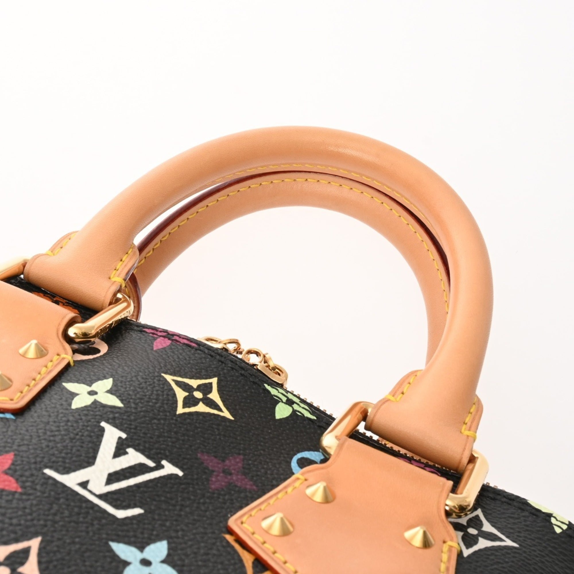 Louis Vuitton Noir Monogram Handbag (Pre-Owned)