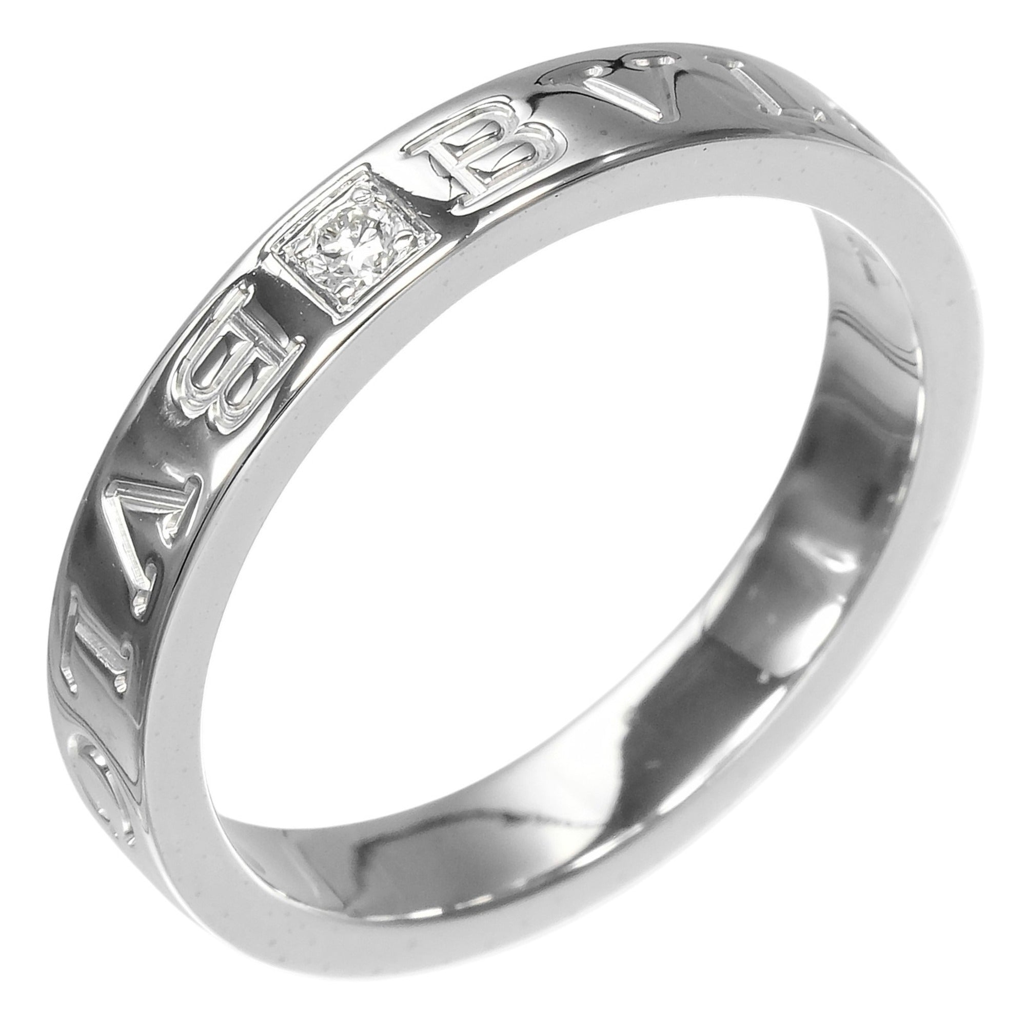 Bvlgari White Gold (18K) Band Ring (Pre-Owned)