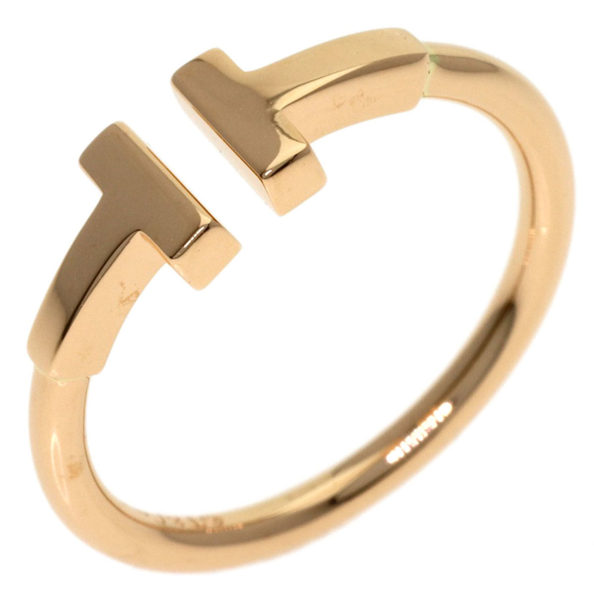 Tiffany Pink Gold (18K) Band Ring (Pre-Owned)