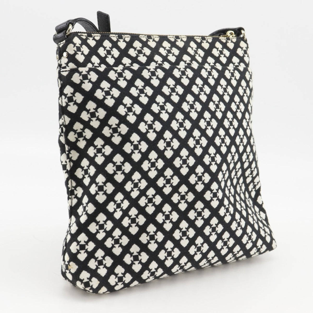 Kate Spade Black Canvas Shoulder Bag (Pre-Owned)