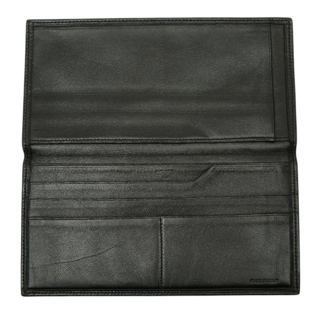 Loewe Black Leather Long Wallet (Bi-Fold) (Pre-Owned)