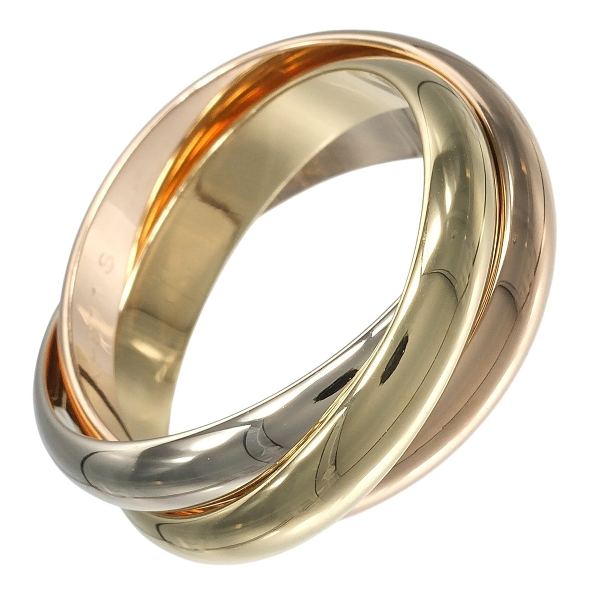 Cartier Yellow Gold (18K) Pink Gold (18K) White Gold (18K) Band Ring (Pre-Owned)