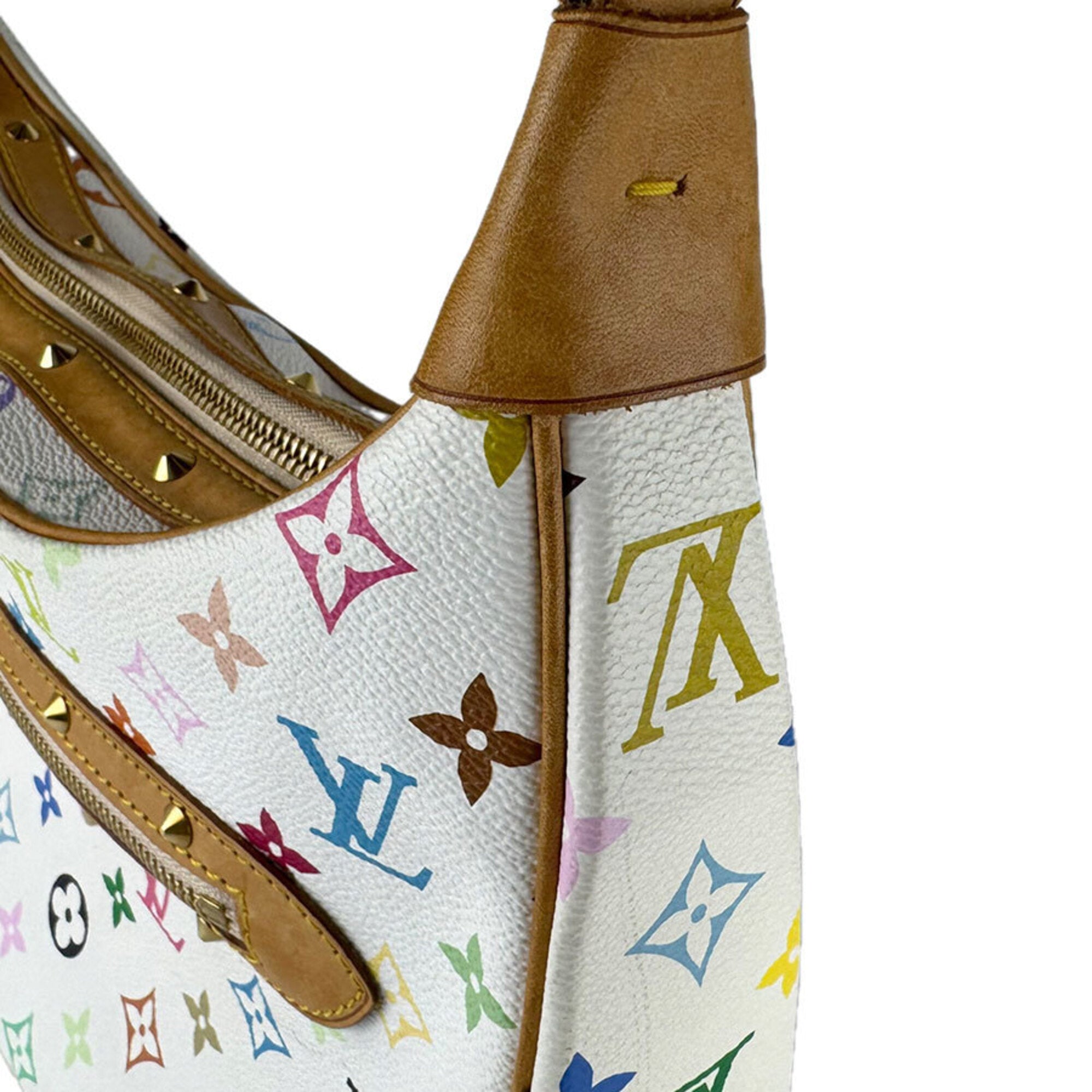 Louis Vuitton Blanc Multi-Color Monogram Multicolore Shoulder Bag (Pre-Owned)