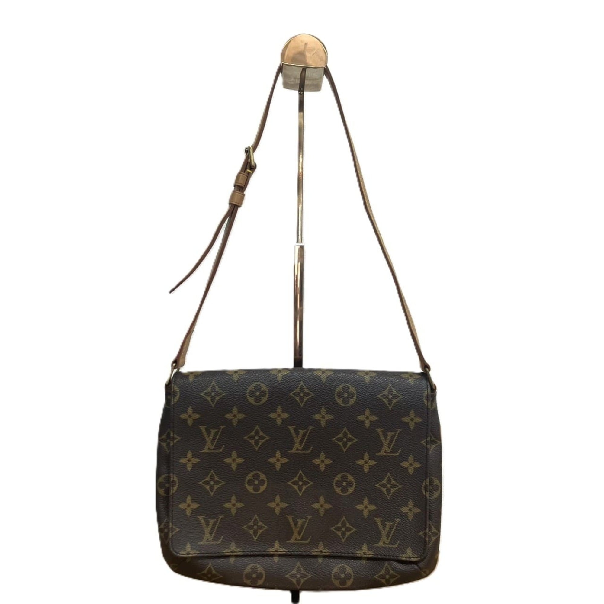 Louis Vuitton Monogram Brown Pvc Shoulder Bag (Pre-Owned)