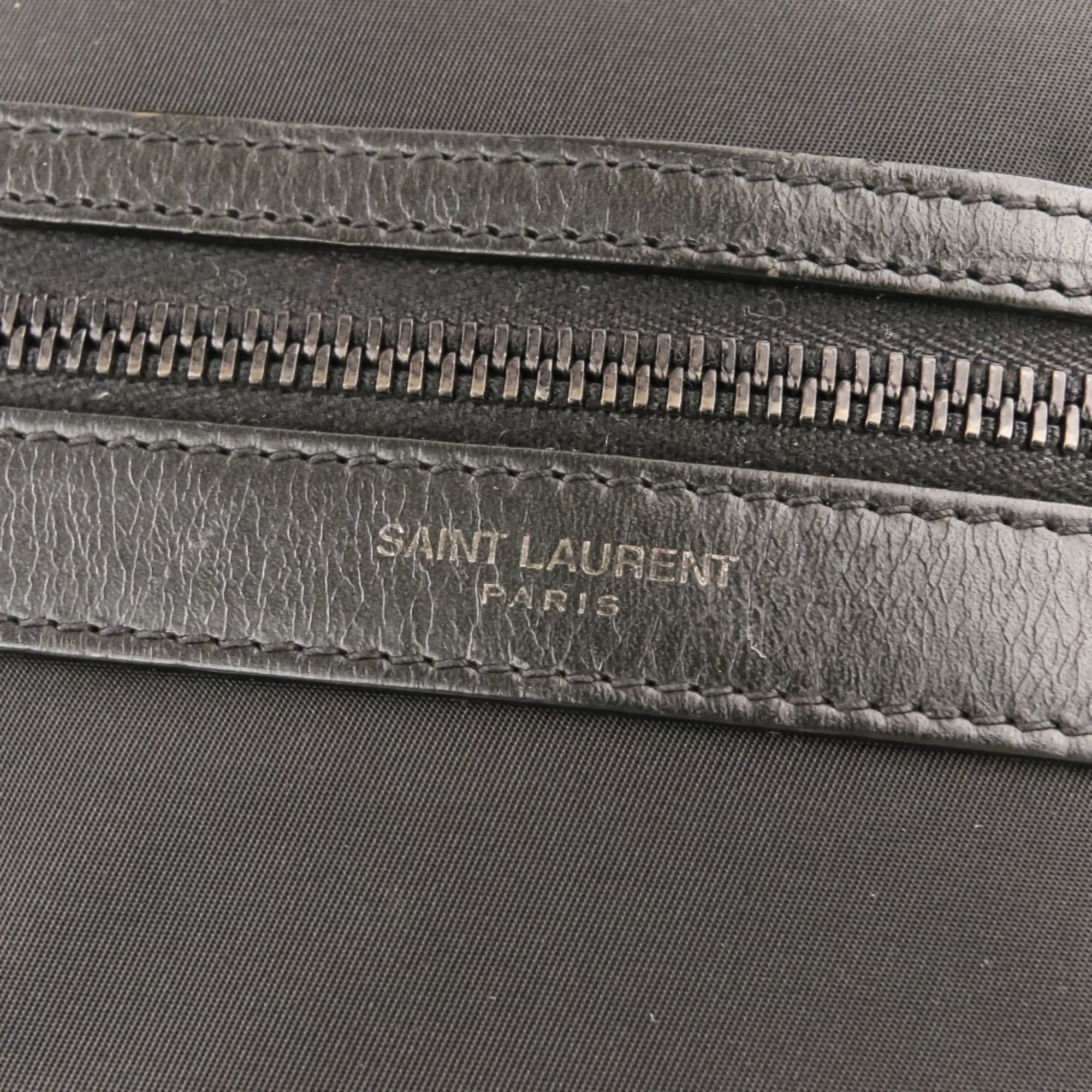 Yves Saint Laurent Black Backpack (Pre-Owned)